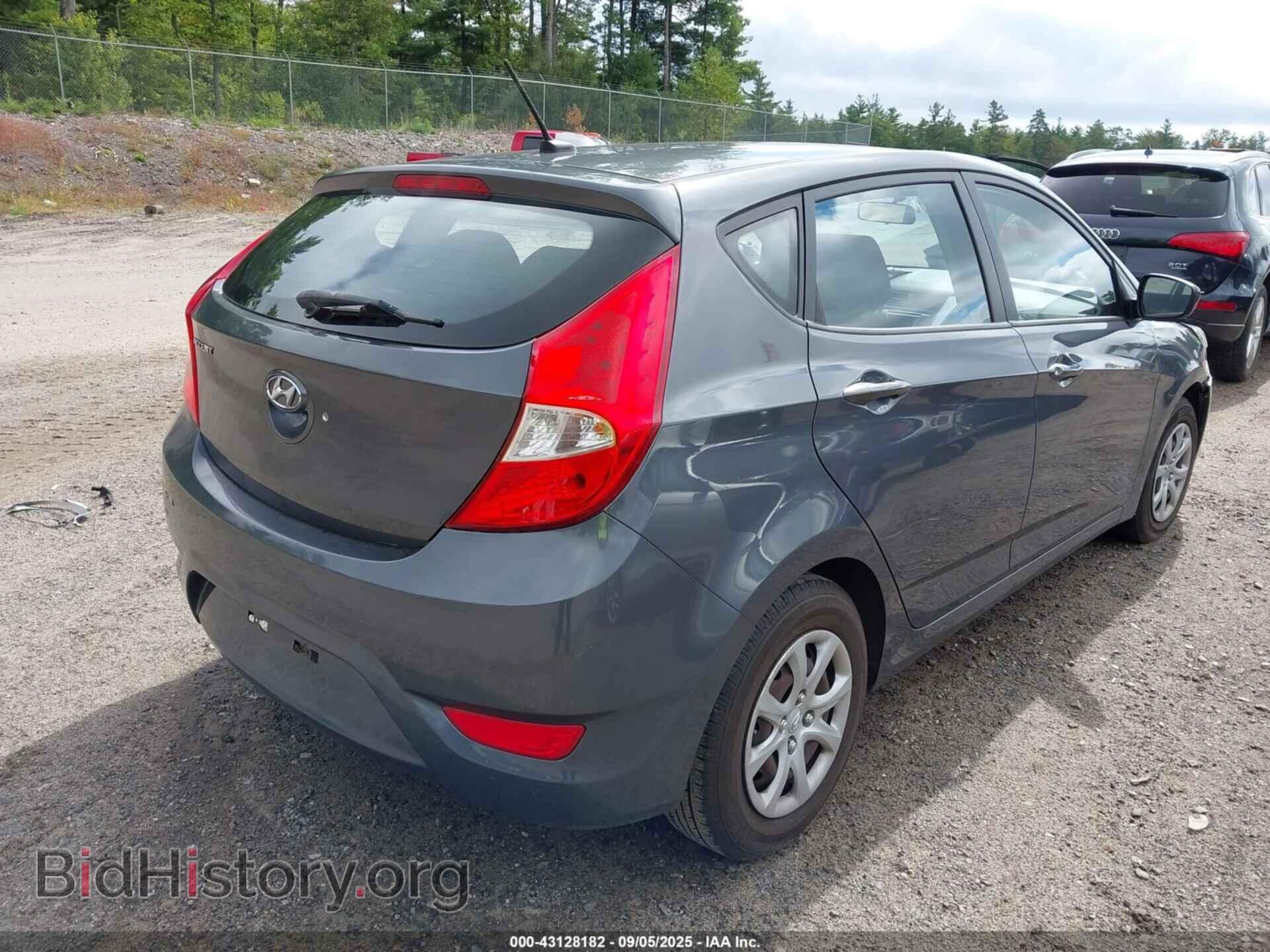 2012 HYUNDAI ACCENT - VIN: KMHCT5AE5CU042409 - Фото 4