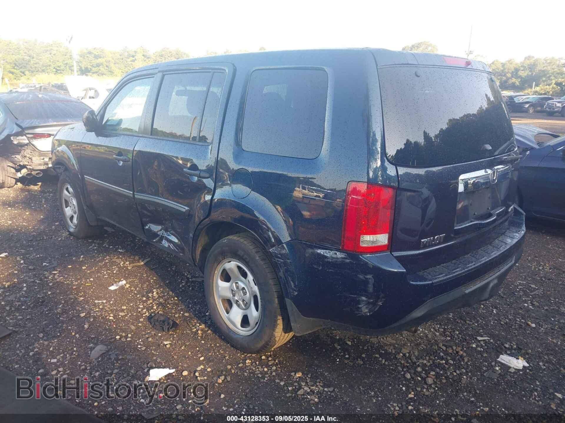 2012 HONDA PILOT - VIN: 5FNYF4H20CB079965 - Фото 3