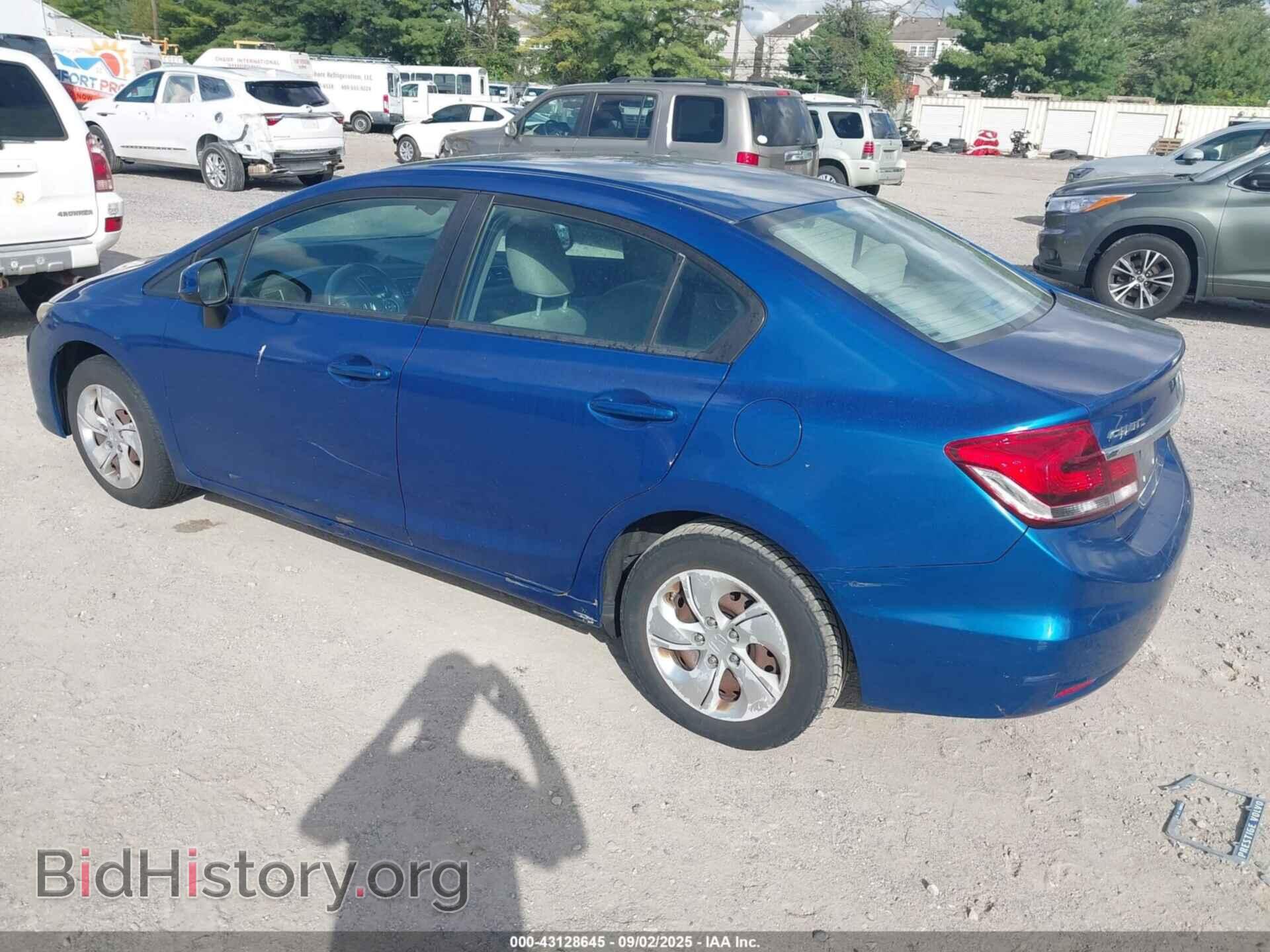 2013 HONDA CIVIC - VIN: 19XFB2F54DE234559 - Фото 3