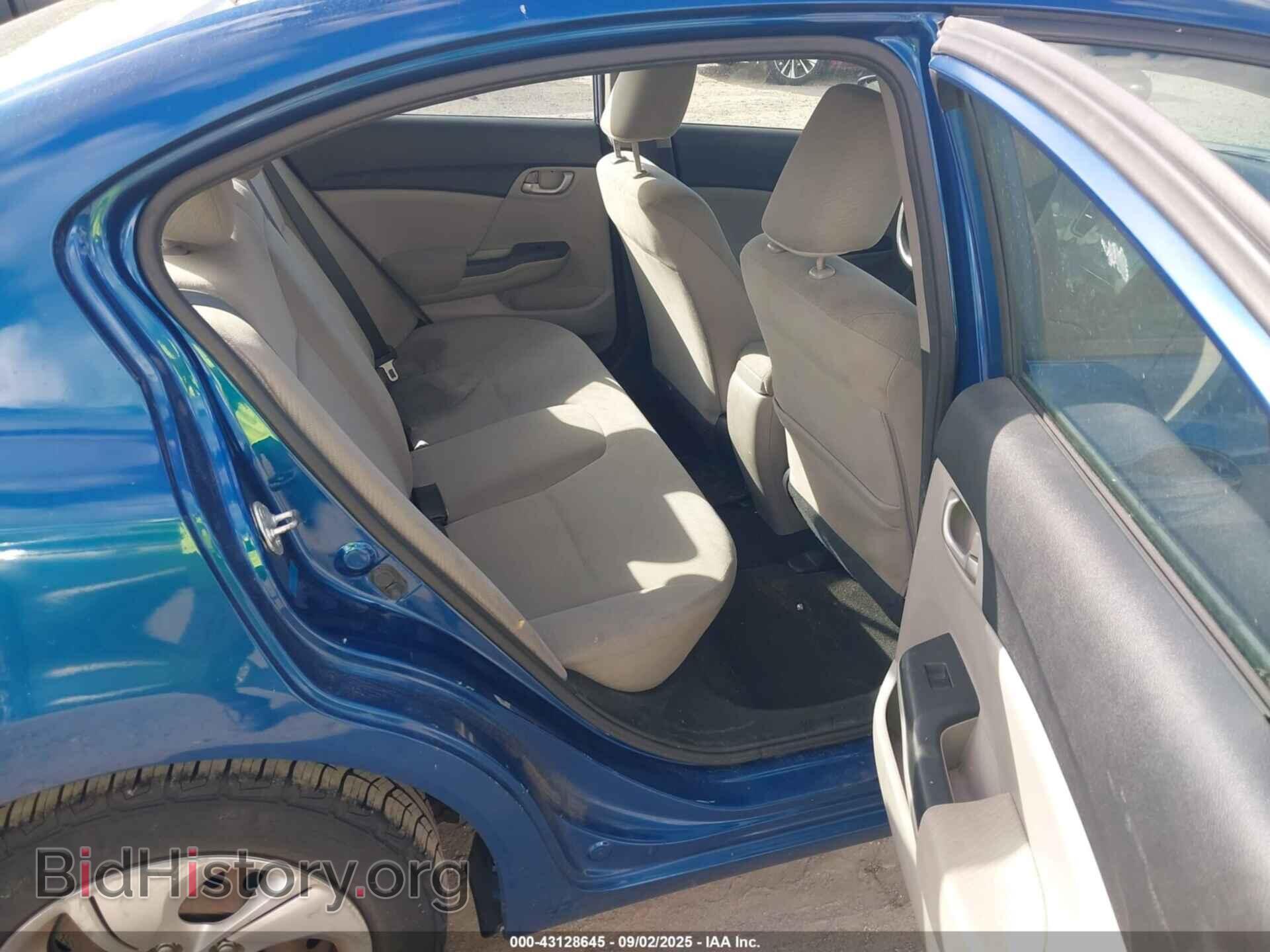2013 HONDA CIVIC - VIN: 19XFB2F54DE234559 - Фото 8