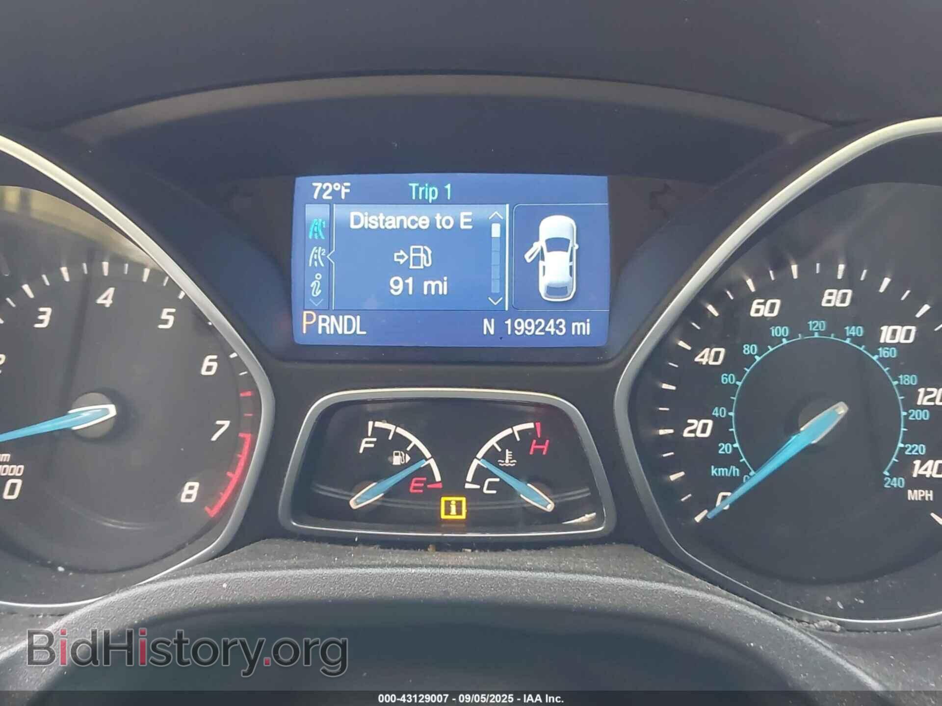2014 FORD FOCUS - VIN: 1FADP3F28EL413190 - Фото 7