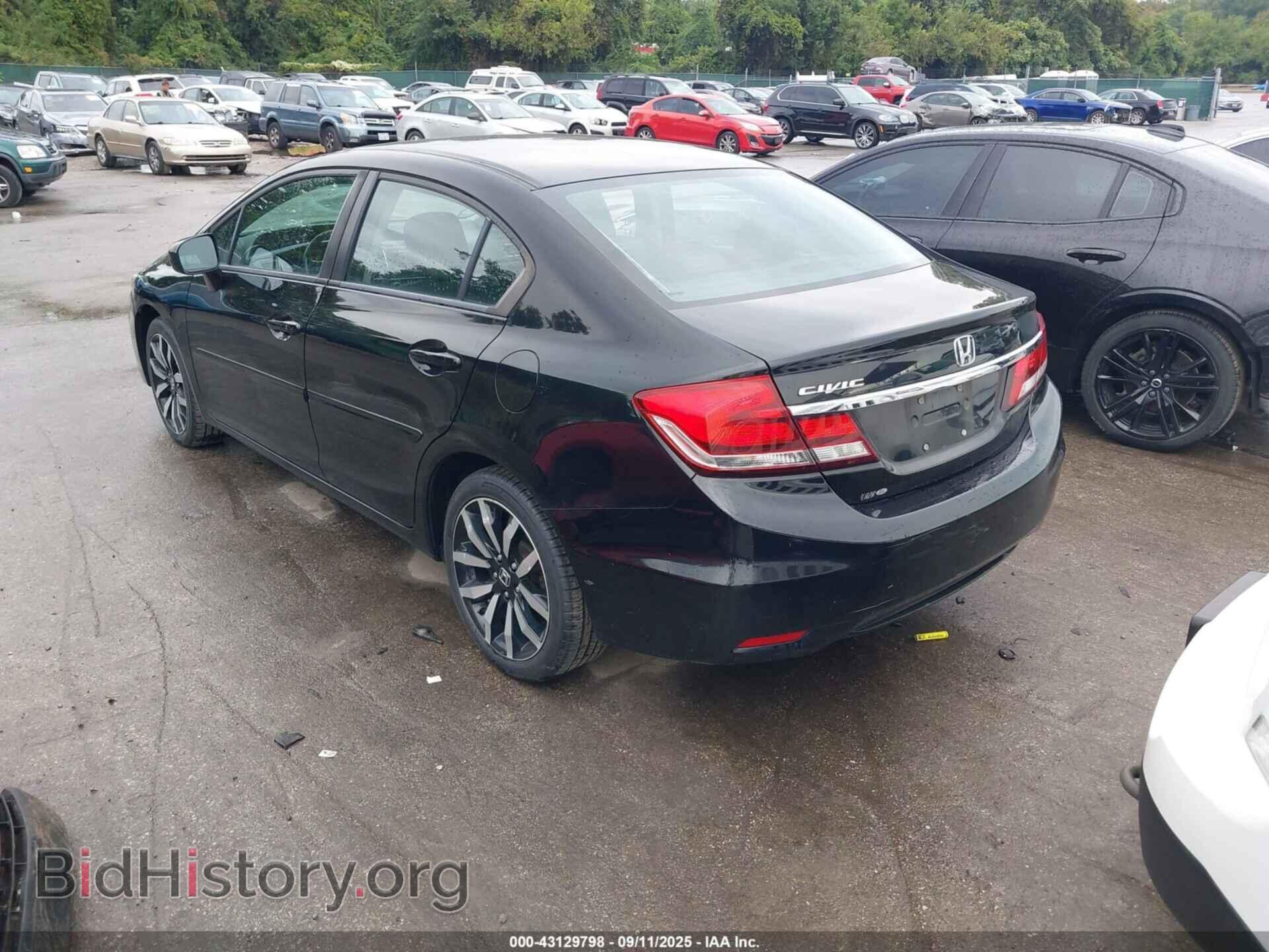 2015 HONDA CIVIC - VIN: 2HGFB2F96FH529643 - Фото 3