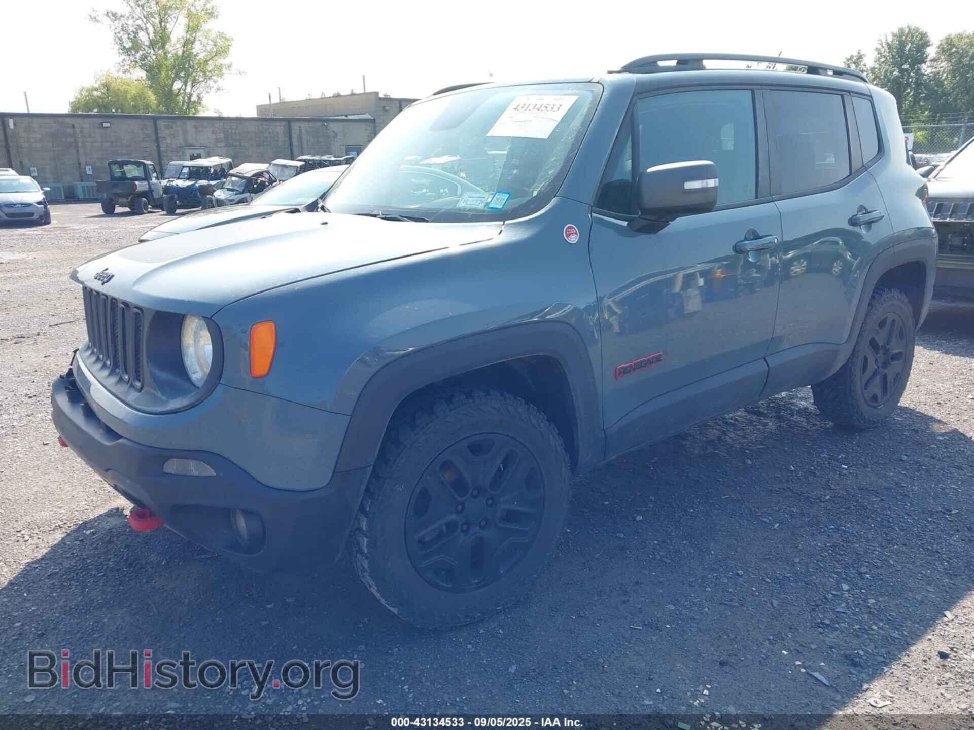 2017 JEEP RENEGADE - VIN: ZACCJBCB9HPE52182 - Фото 2