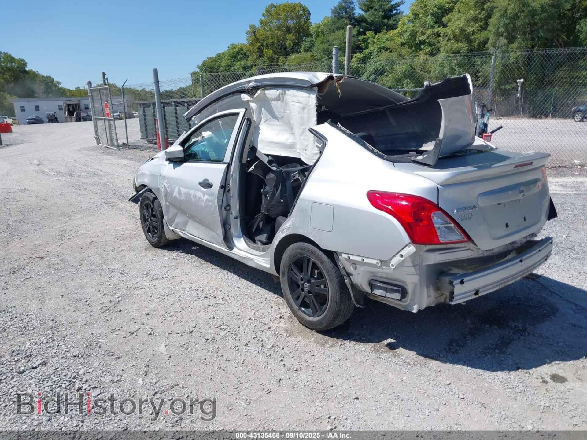 2019 NISSAN VERSA - VIN: 3N1CN7AP3KL827275 - Фото 3