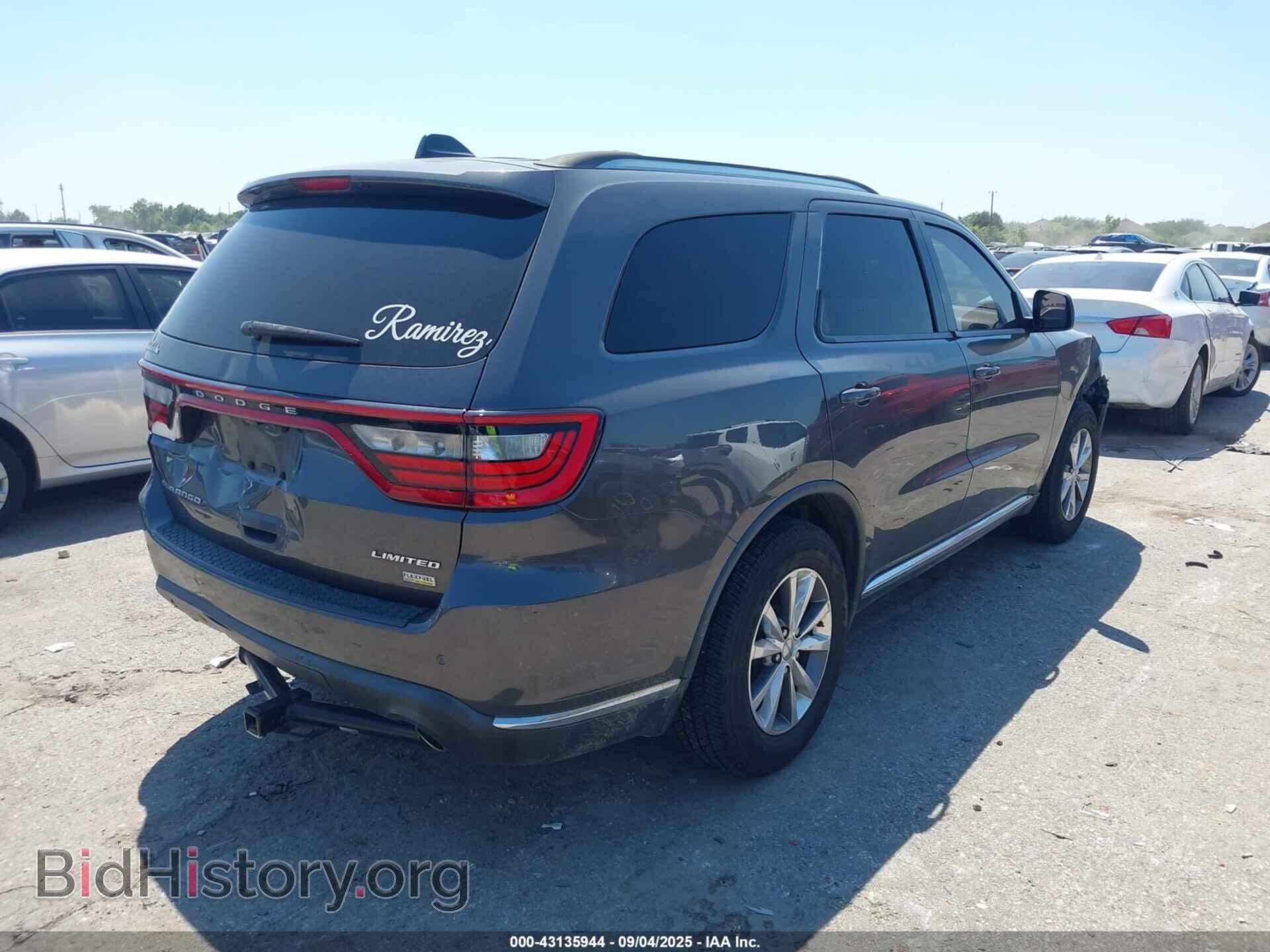 2015 DODGE DURANGO - VIN: 1C4RDHDG1FC906876 - Photo 4