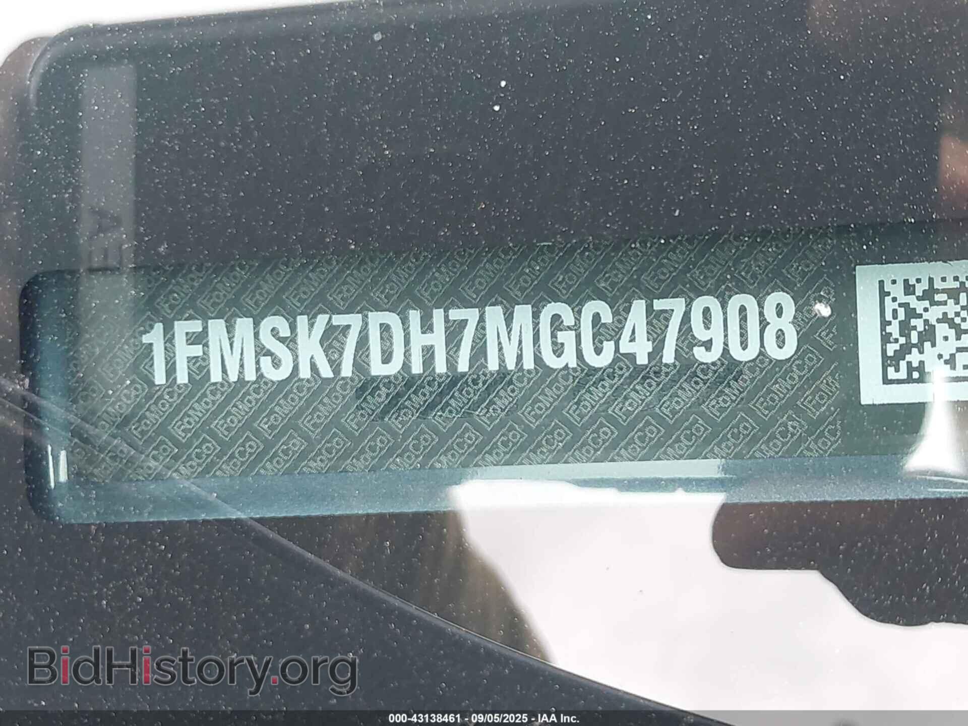 2021 FORD EXPLORER - VIN: 1FMSK7DH7MGC47908 - Photo 9