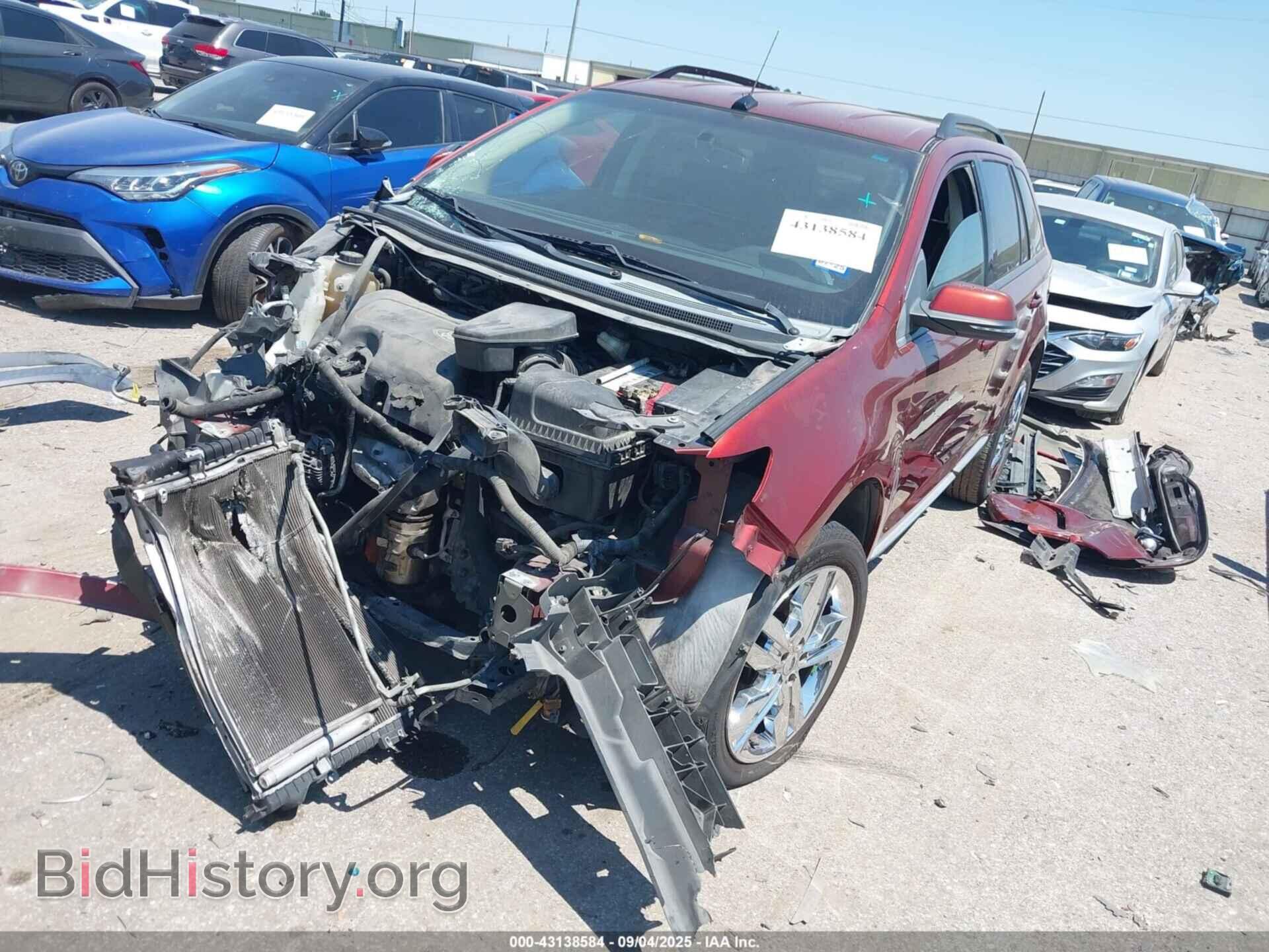 2014 FORD EDGE - VIN: 2FMDK3JC0EBA17047 - Фото 2