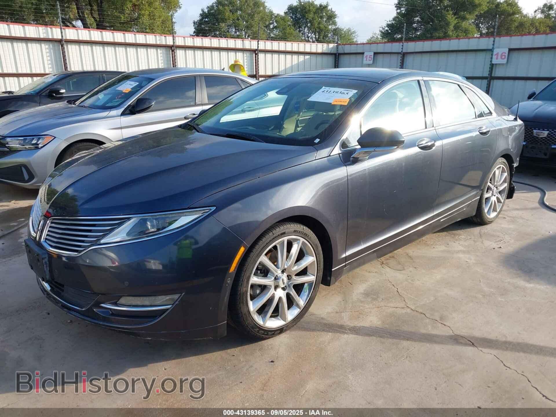2013 LINCOLN MKZ - VIN: 3LN6L2G91DR826844 - Фото 2
