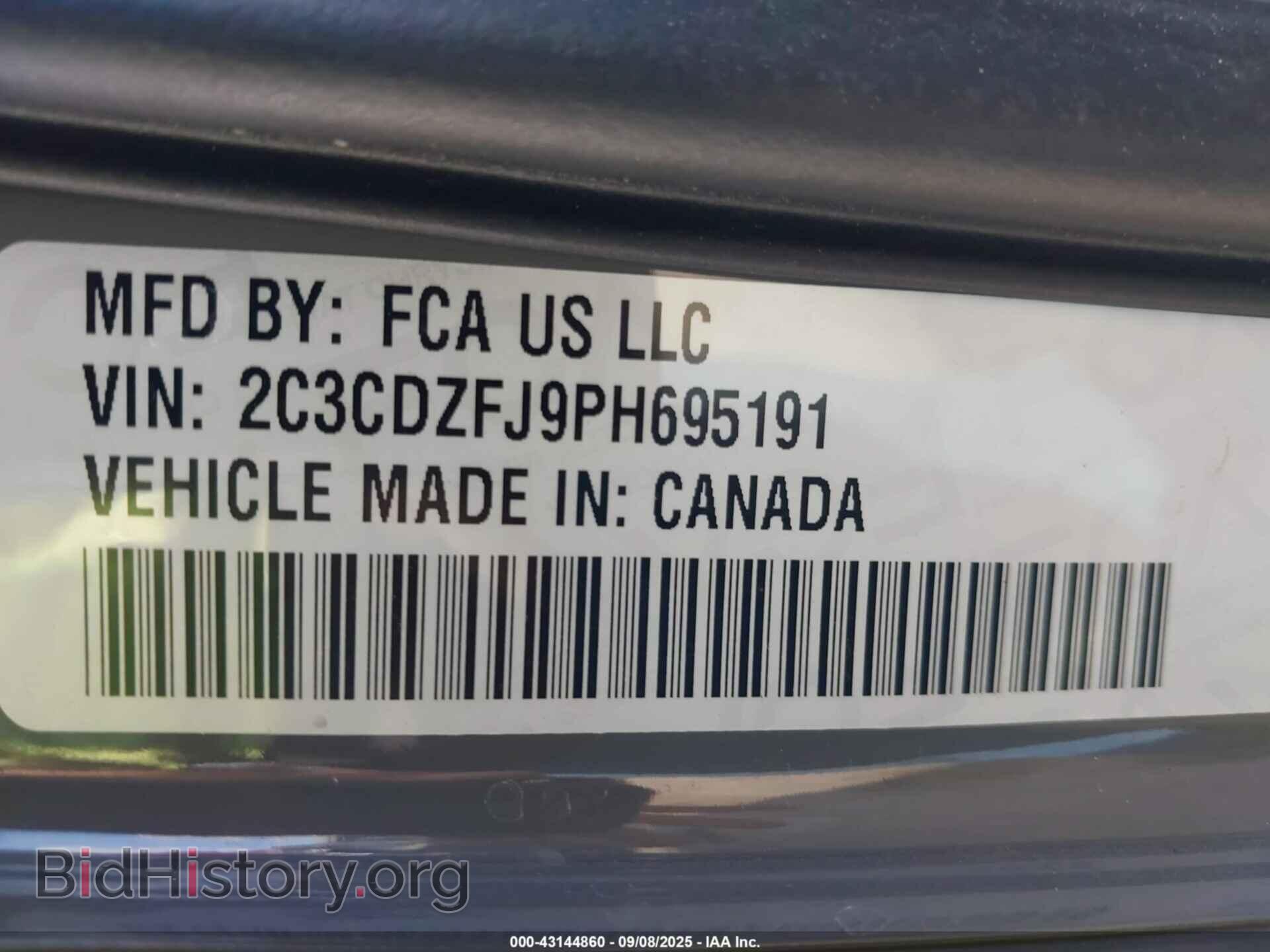 2023 DODGE CHALLENGER - VIN: 2C3CDZFJ9PH695191 - Photo 9