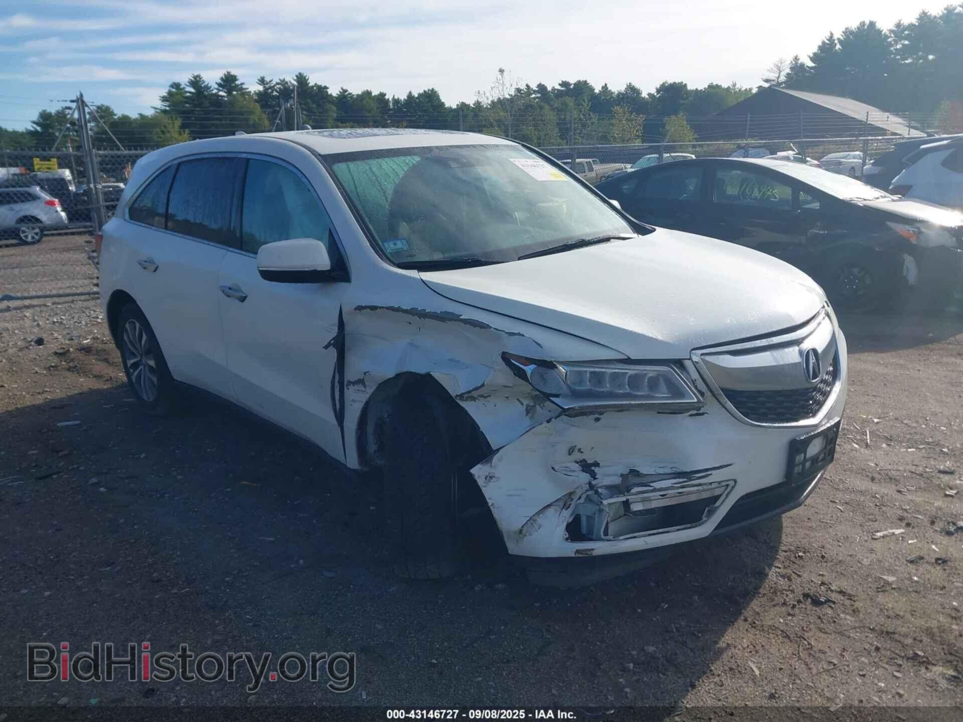 Photo 5FRYD4H45FB014460 - ACURA MDX 2015
