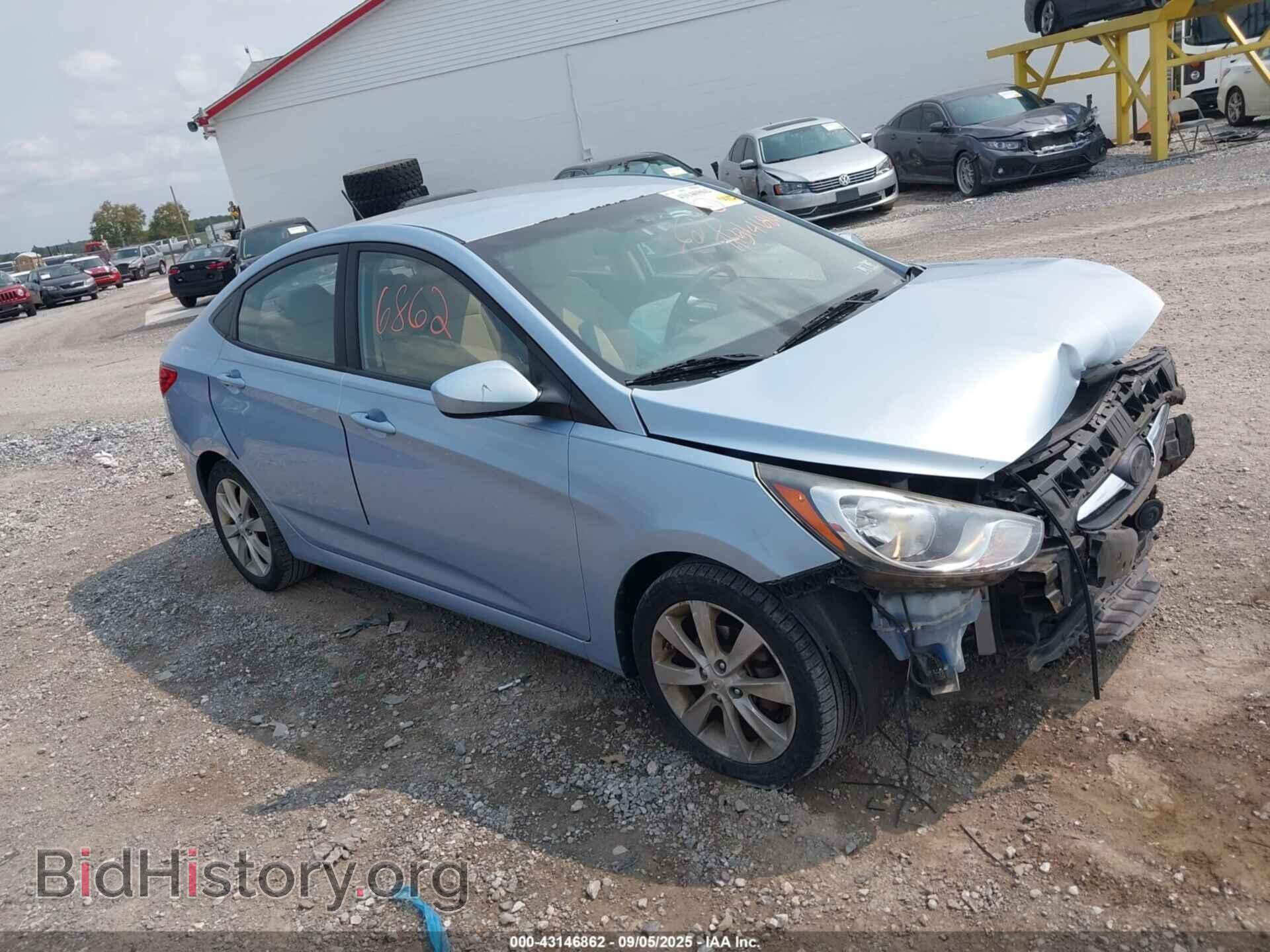 Фотография KMHCU4AE7CU072289 - HYUNDAI ACCENT 2012