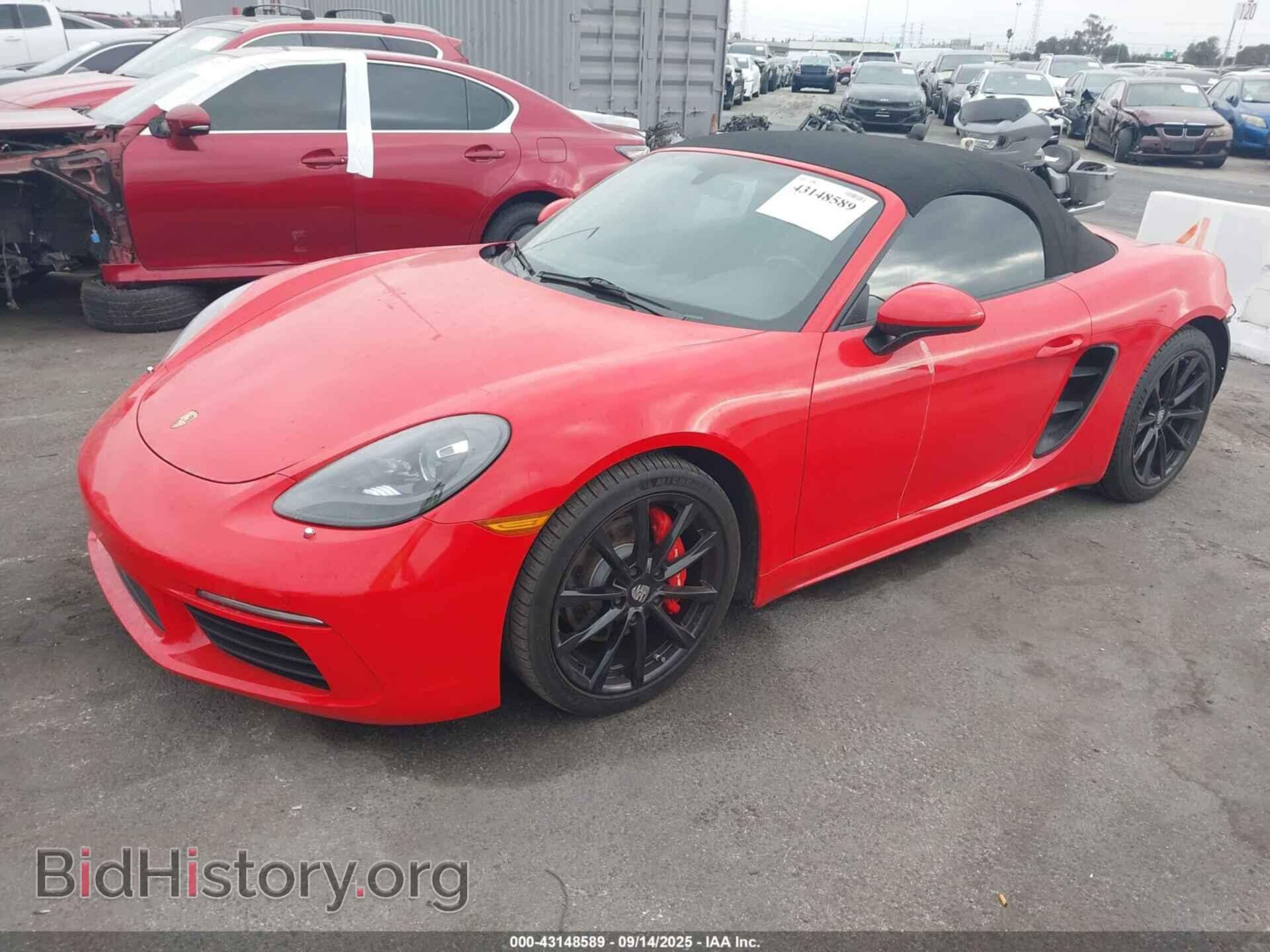 2017 PORSCHE 718 BOXSTER - VIN: WP0CB2A82HS240836 - Фото 2