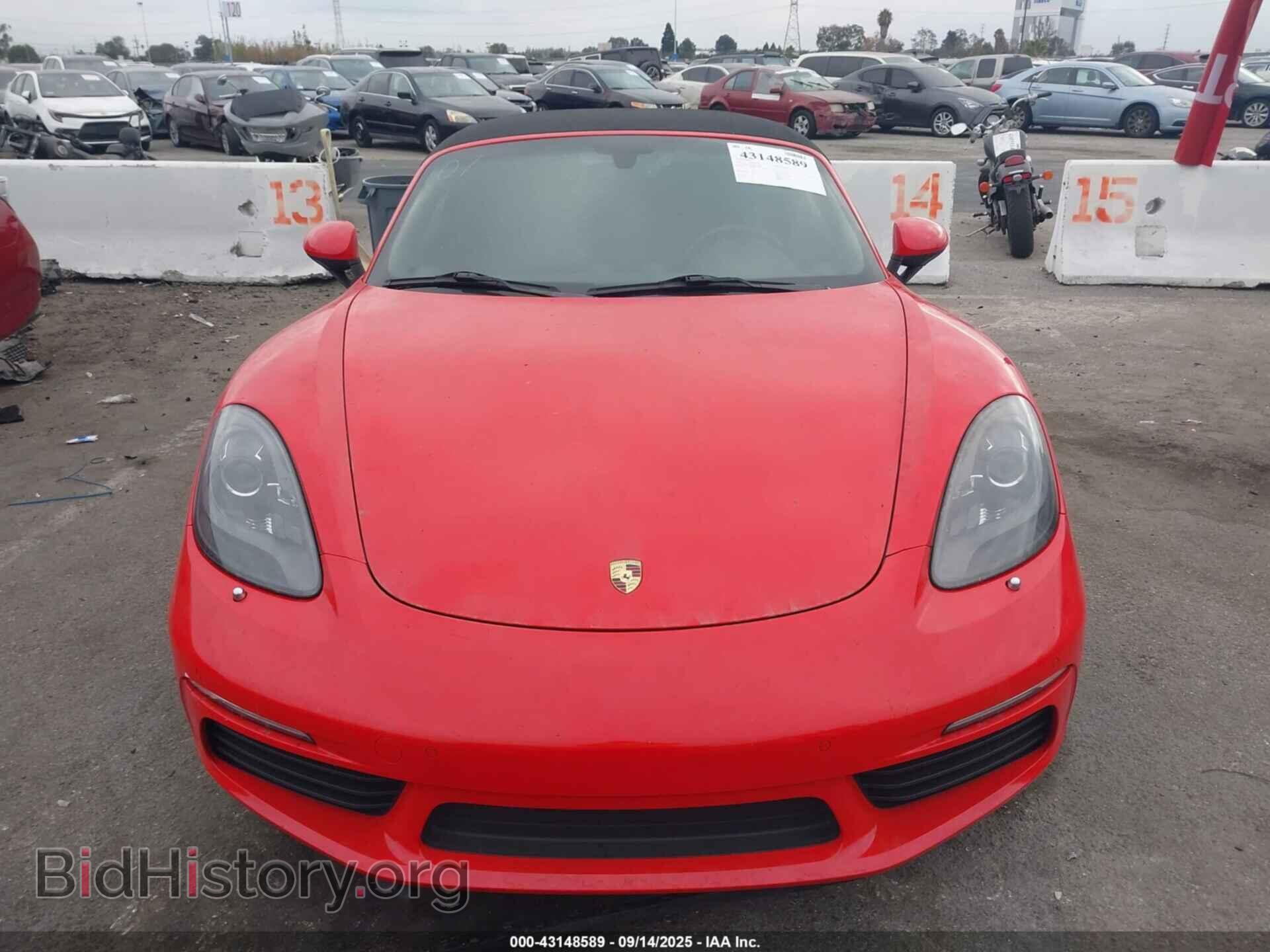 2017 PORSCHE 718 BOXSTER - VIN: WP0CB2A82HS240836 - Фото 13