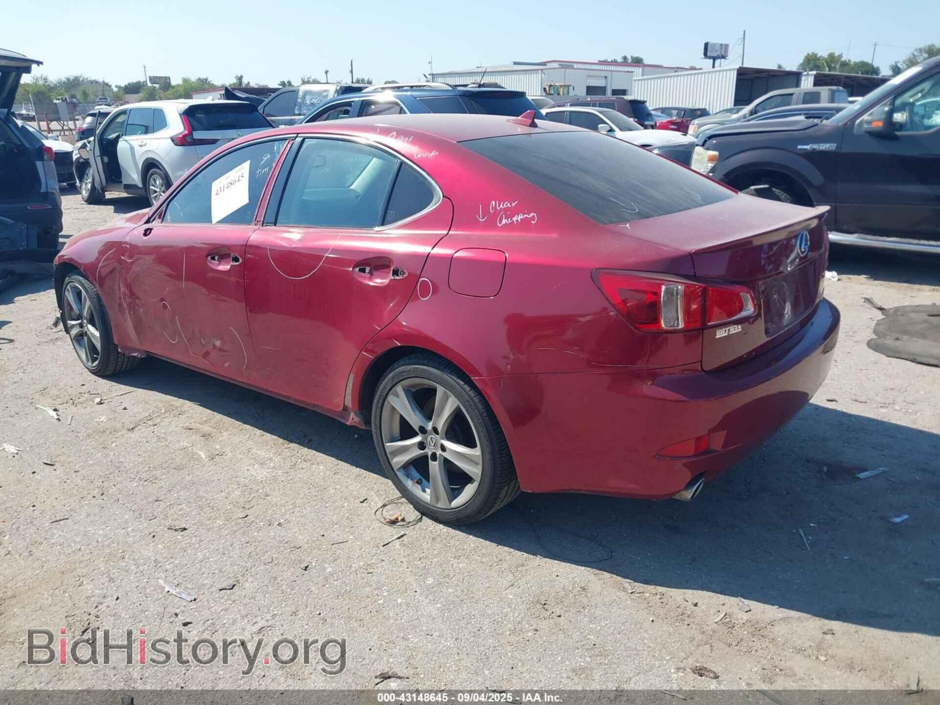 2011 LEXUS IS 350 - VIN: JTHBE5C26B5027194 - Фото 3
