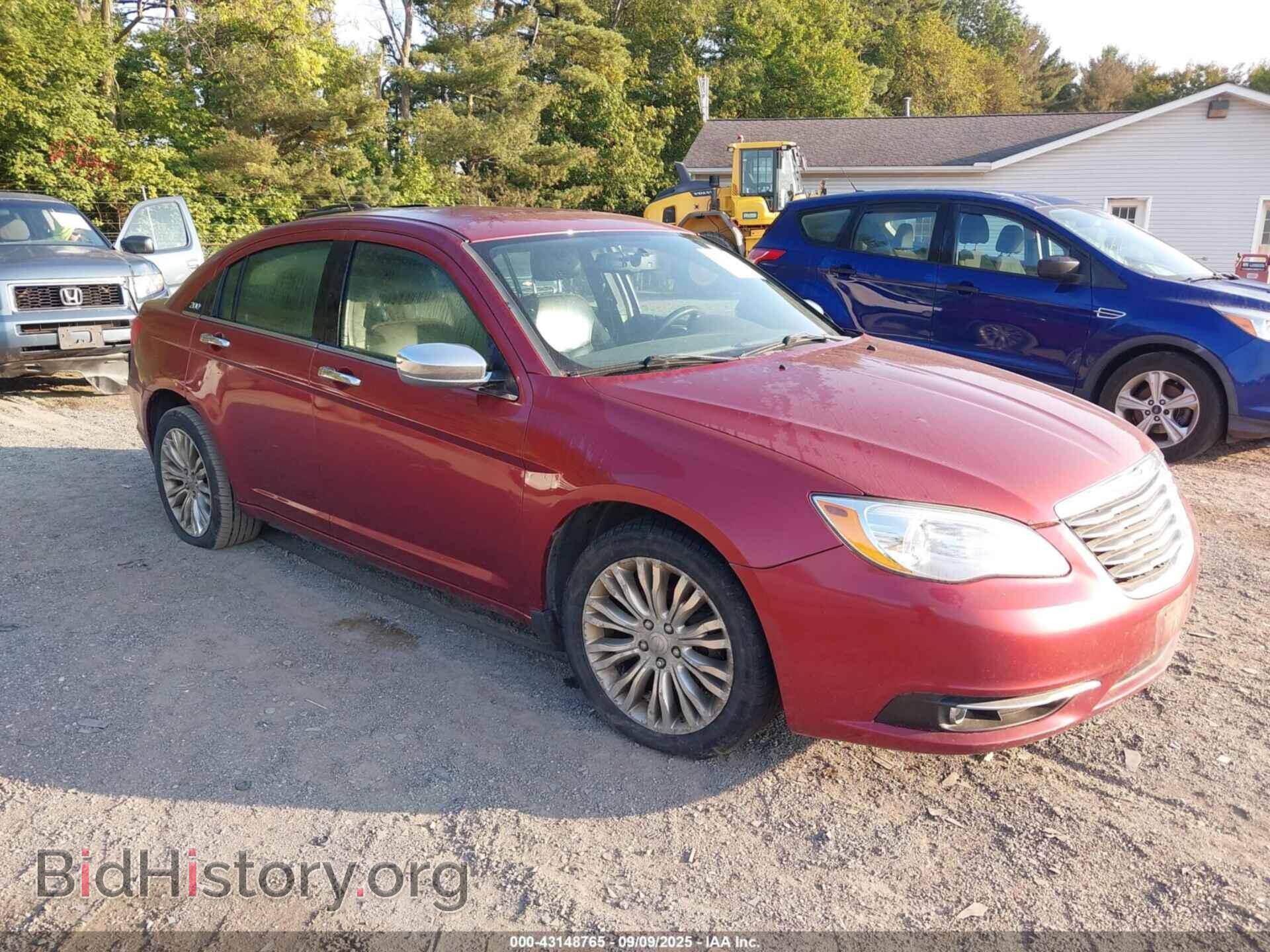 Фотография 1C3CCBCB2CN305587 - CHRYSLER 200 2012