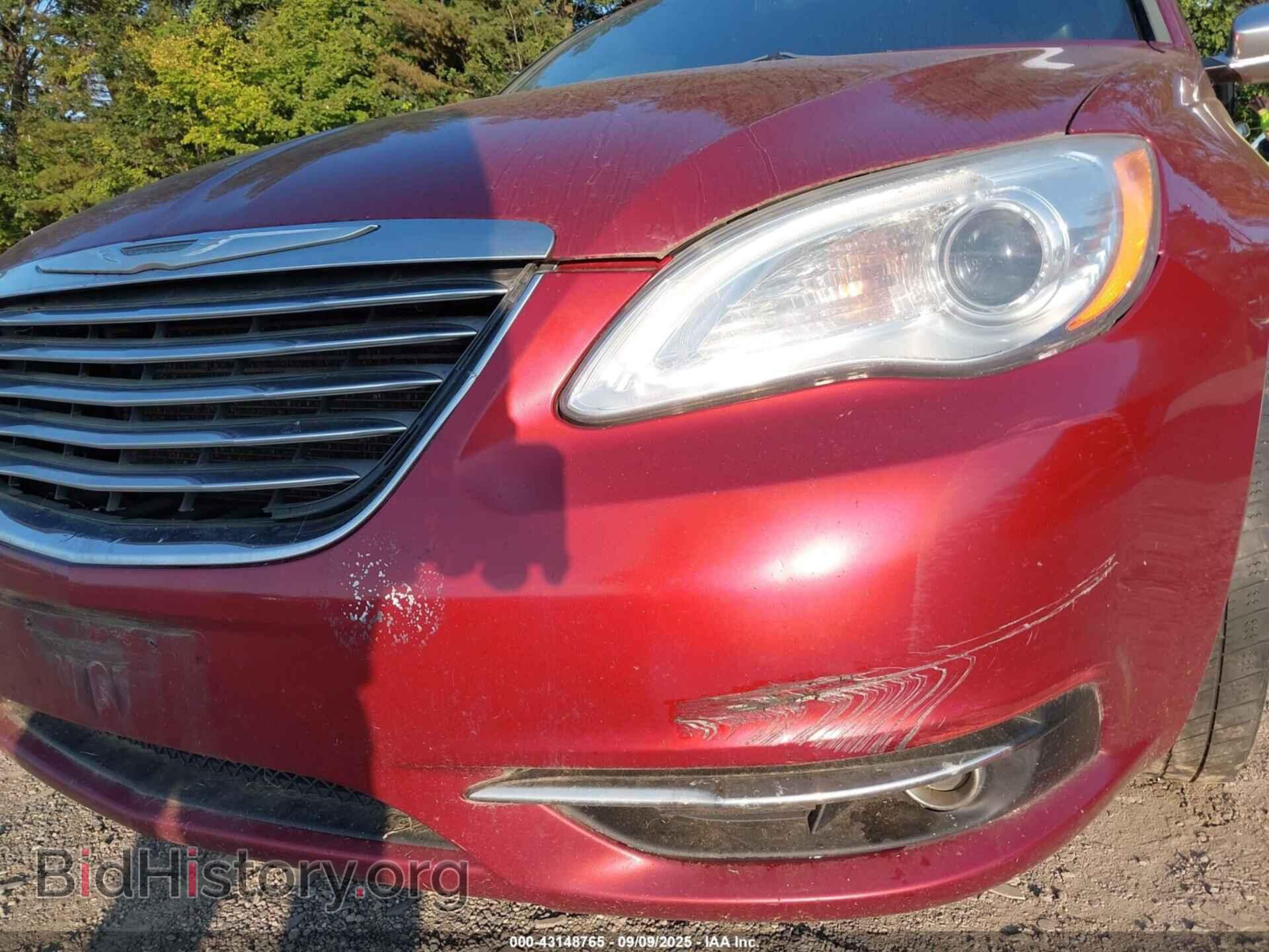 2012 CHRYSLER 200 - VIN: 1C3CCBCB2CN305587 - Фото 6