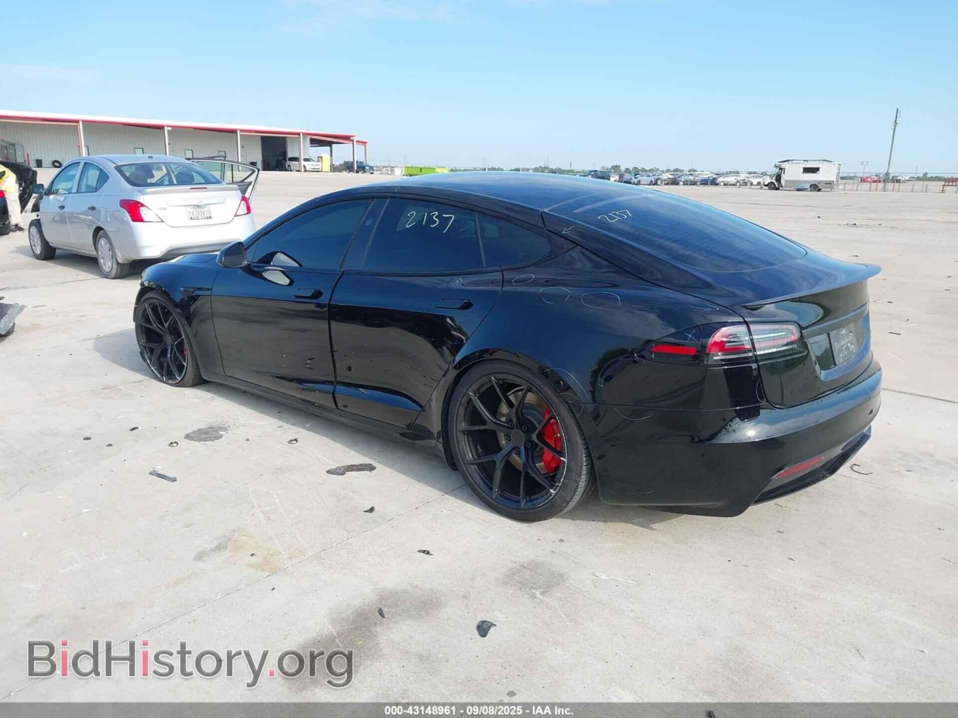2023 TESLA MODEL S - VIN: 5YJSA1E64PF518519 - Фото 3