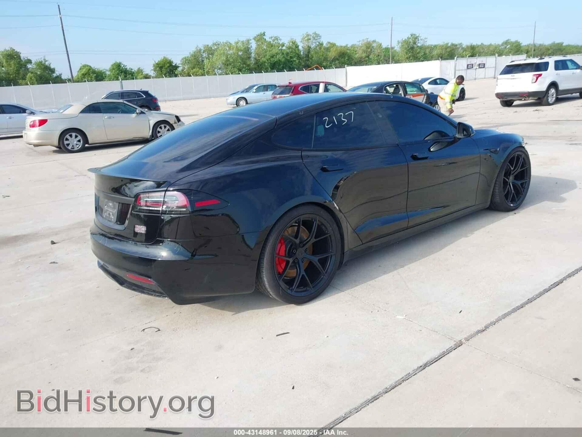 2023 TESLA MODEL S - VIN: 5YJSA1E64PF518519 - Фото 4