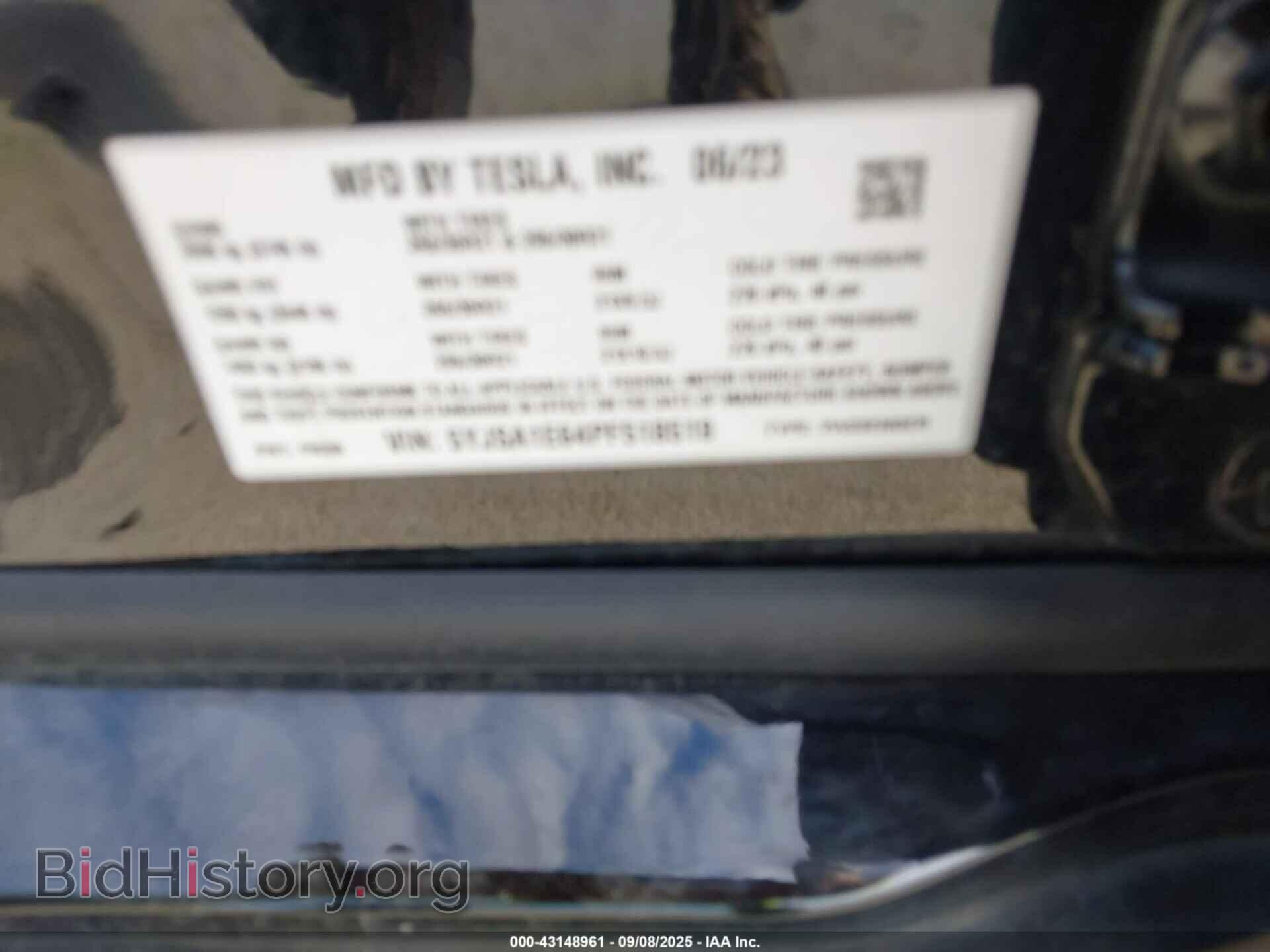 2023 TESLA MODEL S - VIN: 5YJSA1E64PF518519 - Фото 9