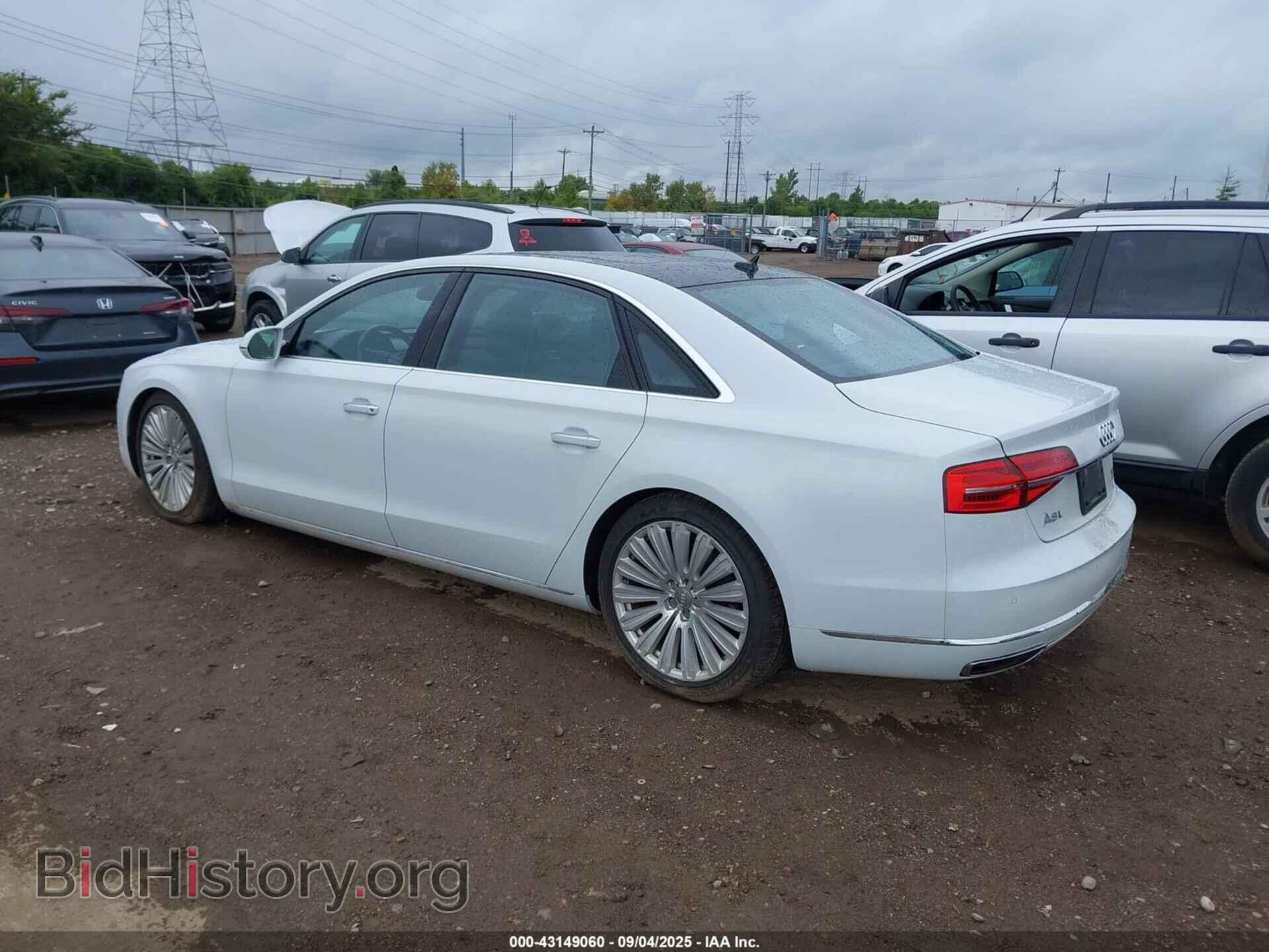 2015 AUDI A8 - VIN: WAU3MAFD6FN019162 - Фото 3
