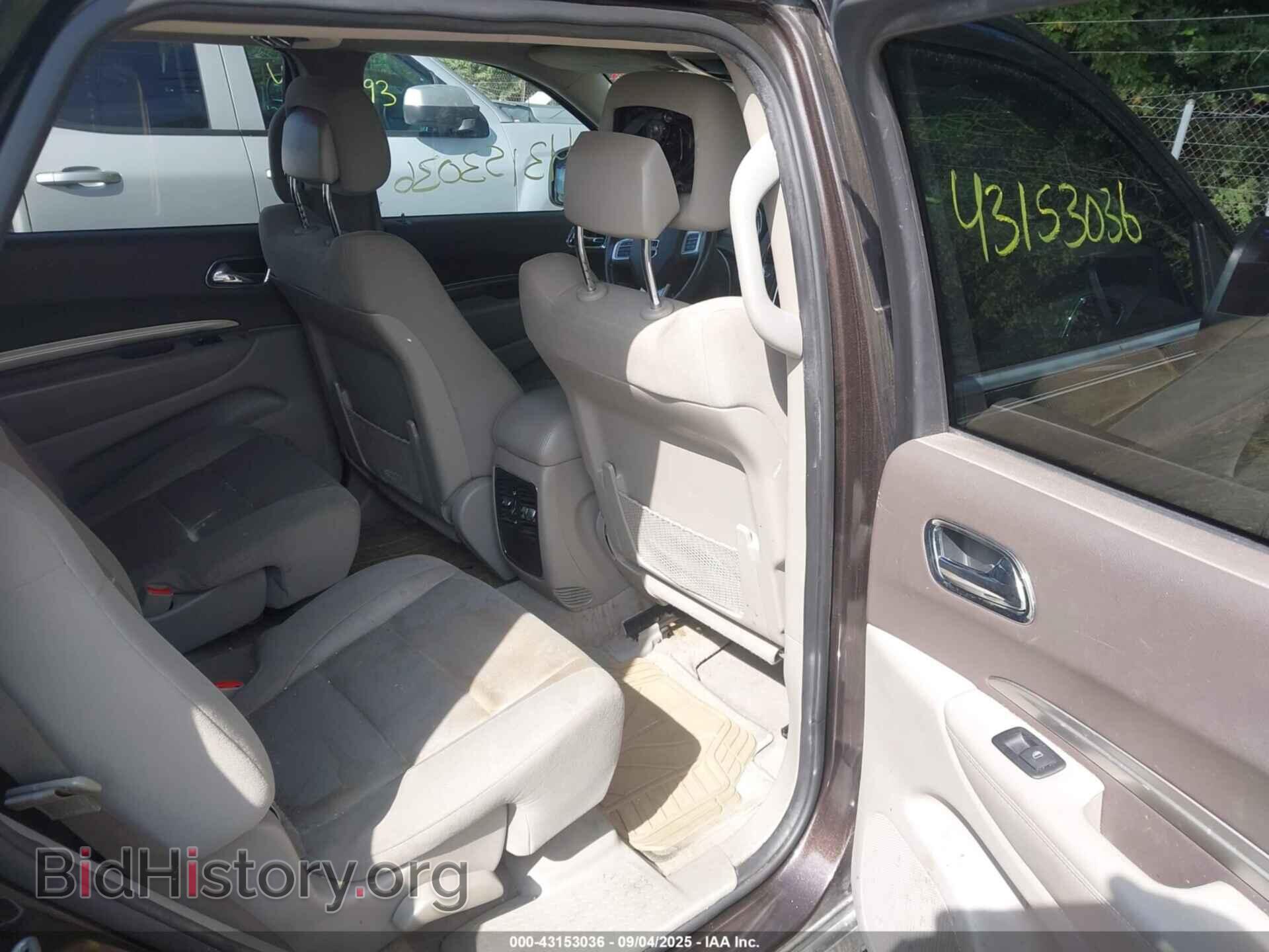 2013 DODGE DURANGO - VIN: 1C4RDJAGXDC601711 - Фото 8