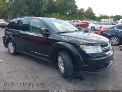 2017 Dodge JOURNEY SE, black — VIN 3C4PDCAB8HT568659, IAAI