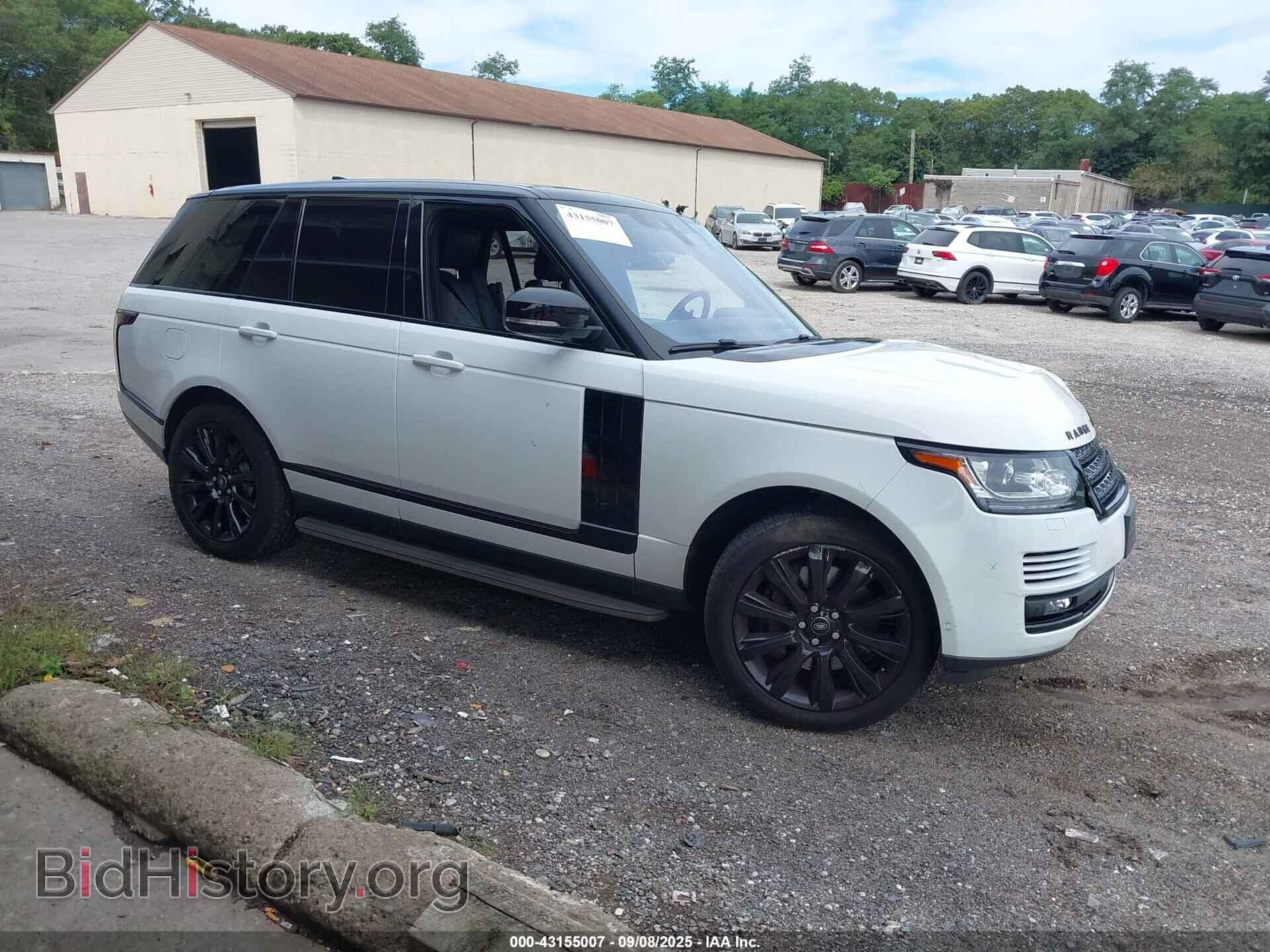 Photo SALGS2FEXHA326362 - LAND ROVER RANGE ROVER 2017