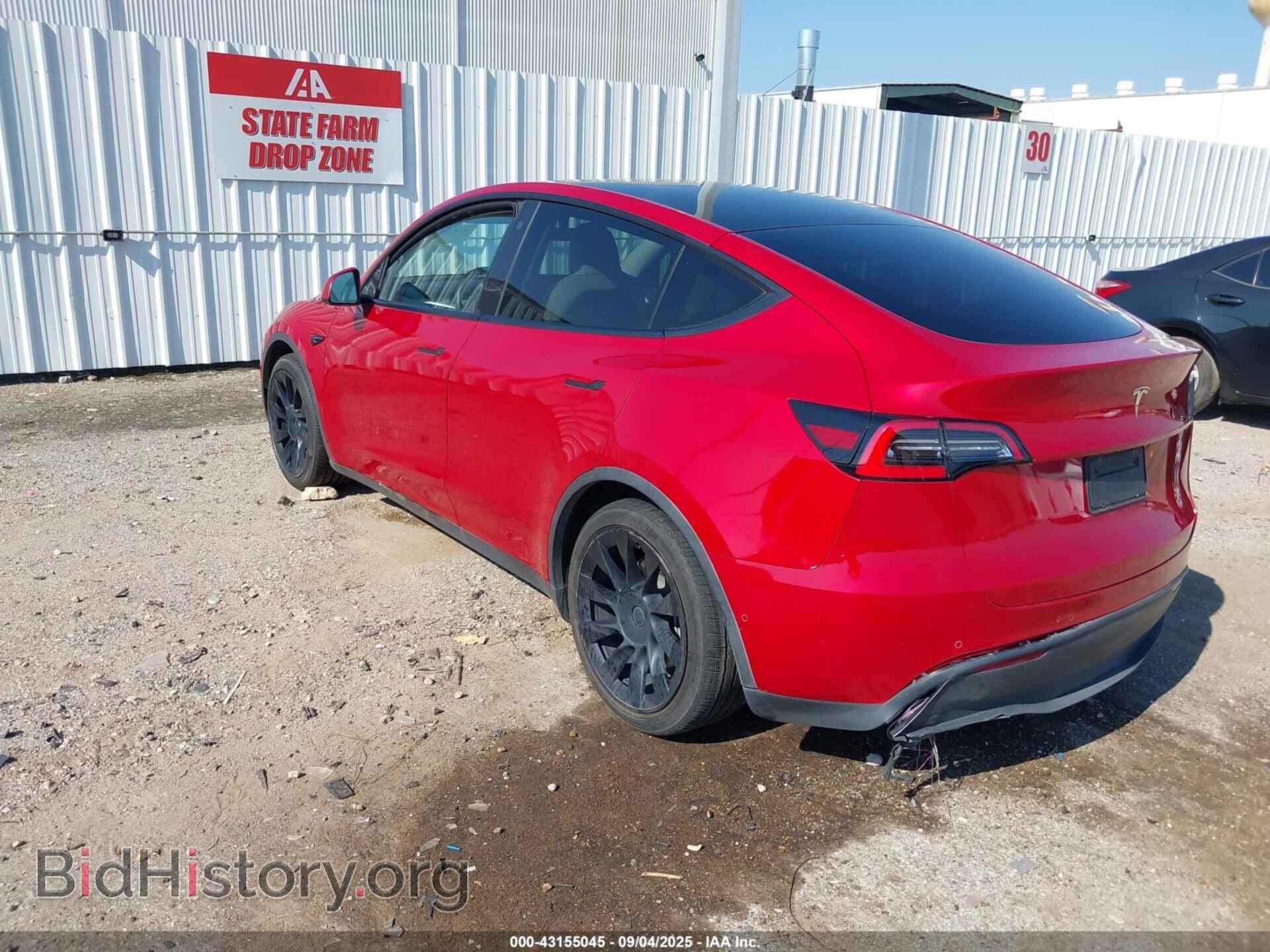 2021 TESLA MODEL Y - VIN: 5YJYGDED0MF124665 - Фото 3