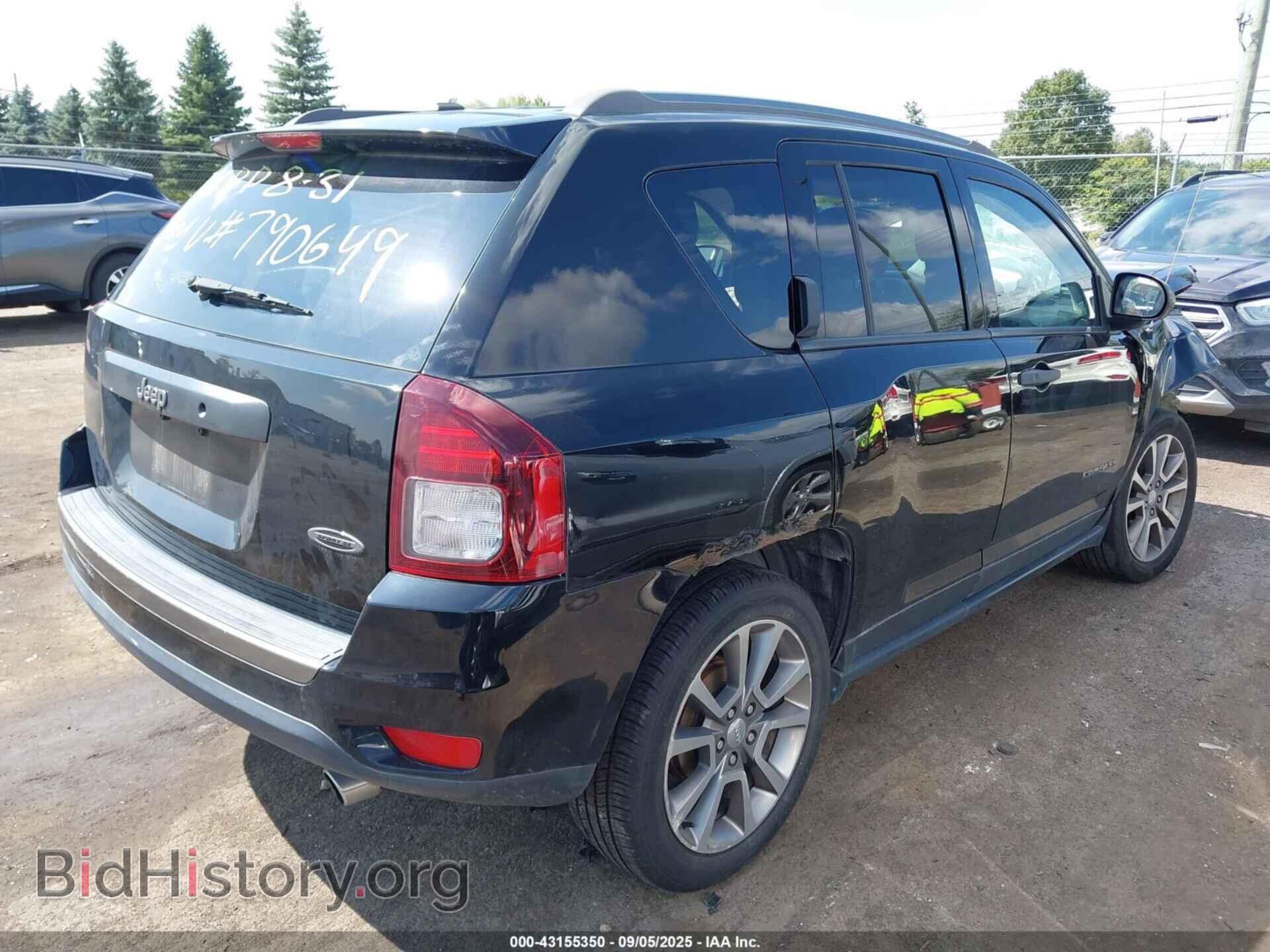 2016 JEEP COMPASS - VIN: 1C4NJCBA5GD790649 - Фото 4