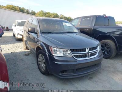 2017 Dodge JOURNEY SE, серый — VIN 3C4PDCAB4HT694856, IAAI