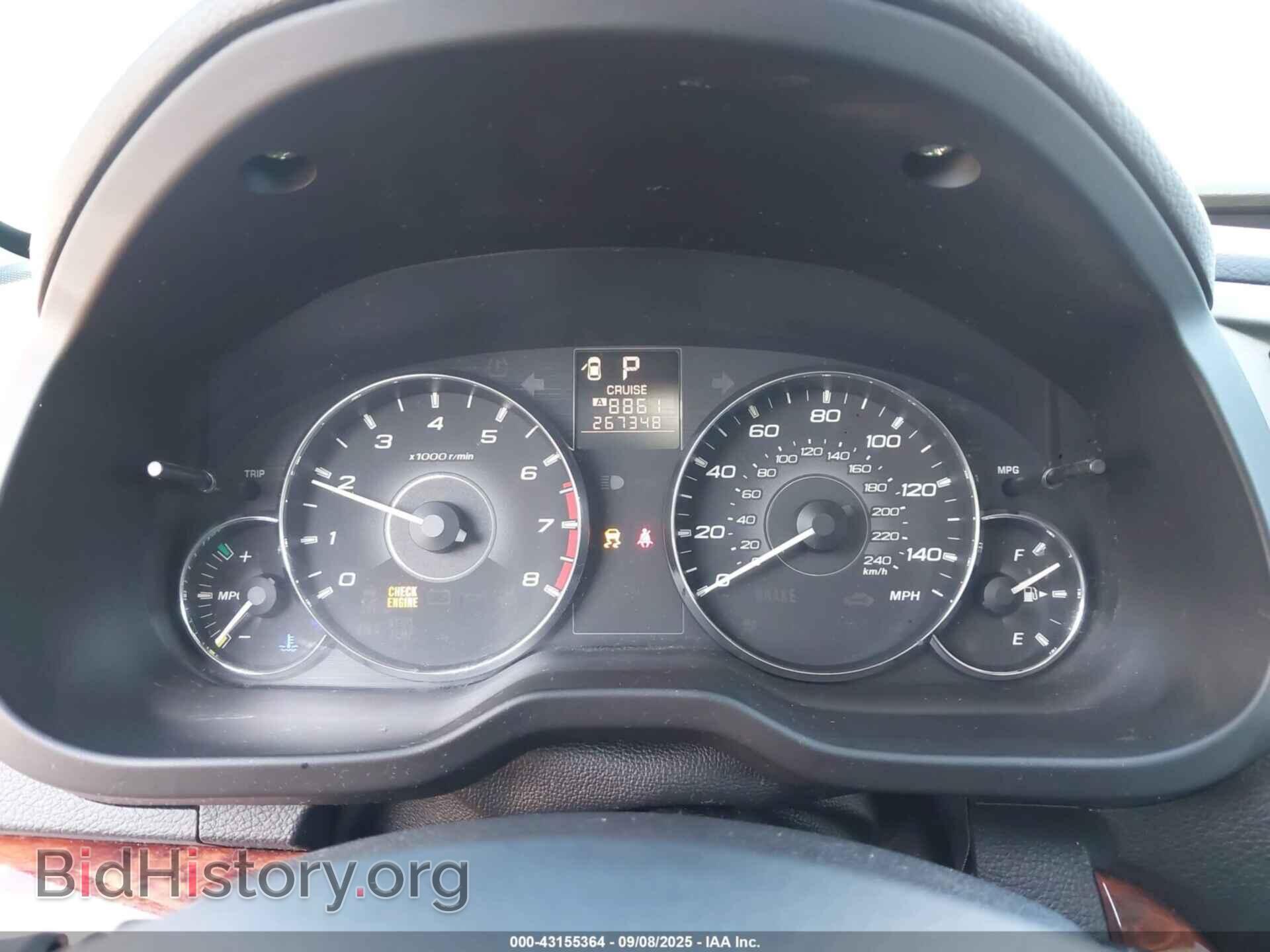 2012 SUBARU OUTBACK - VIN: 4S4BRBLC0C3205347 - Фото 7