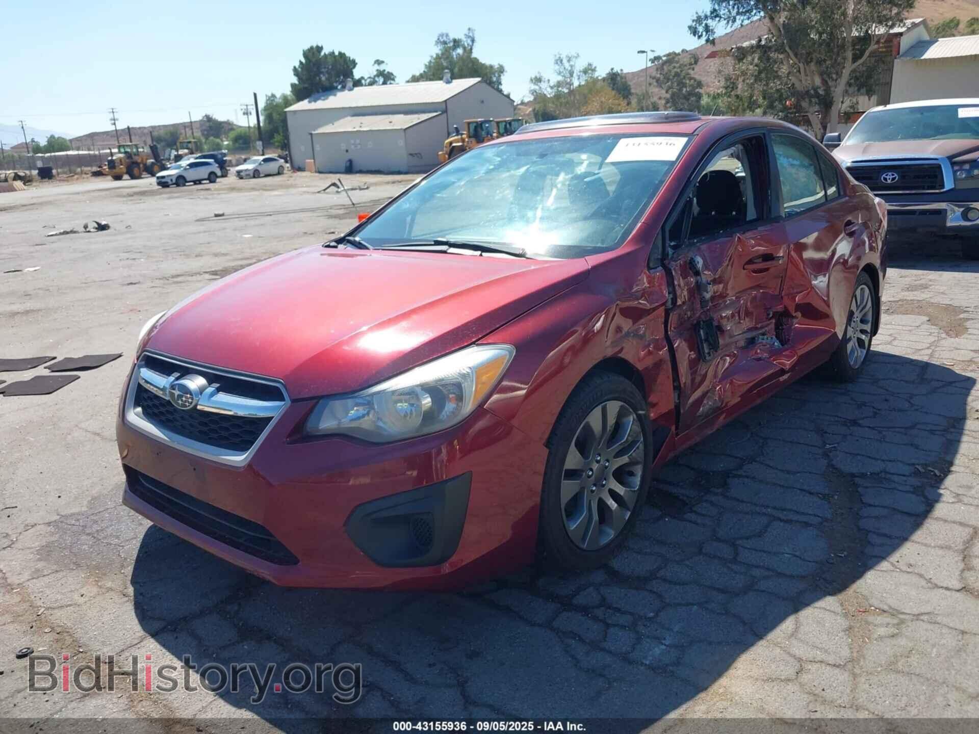 2012 SUBARU IMPREZA - VIN: JF1GJAD65CH007750 - Фото 2