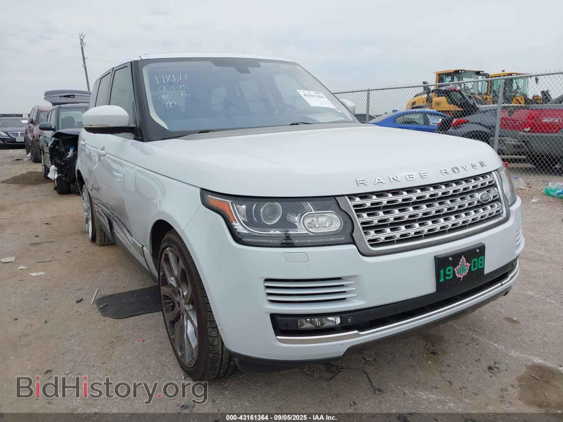 Photo SALGS2TF4FA235288 - LAND ROVER RANGE ROVER 2015