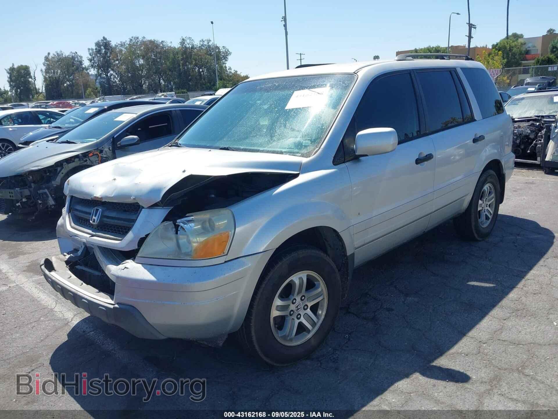 2005 HONDA PILOT - VIN: 2HKYF18455H509039 - Фото 2
