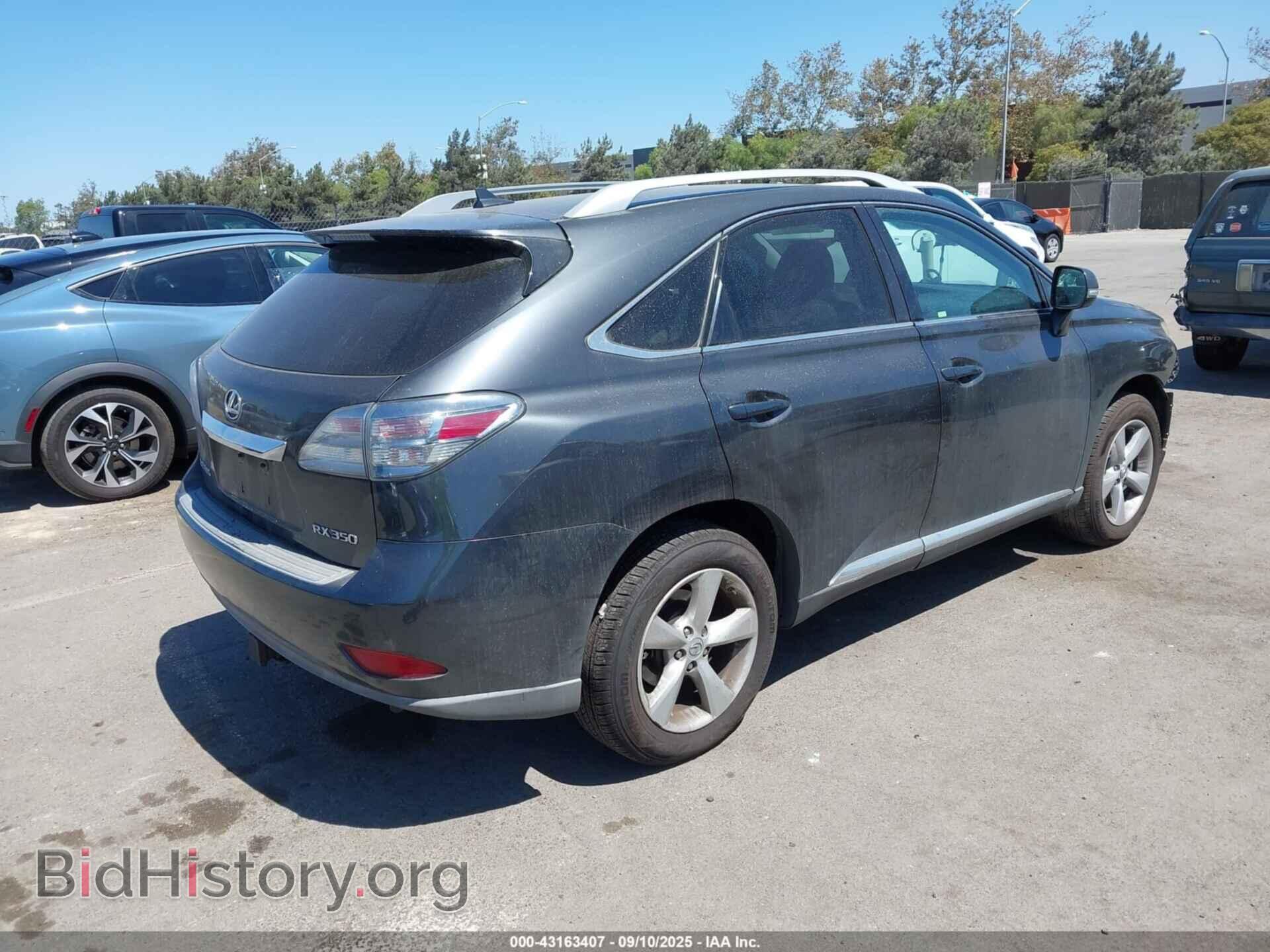 2010 LEXUS RX 350 - VIN: 2T2BK1BA0AC013882 - Фото 4