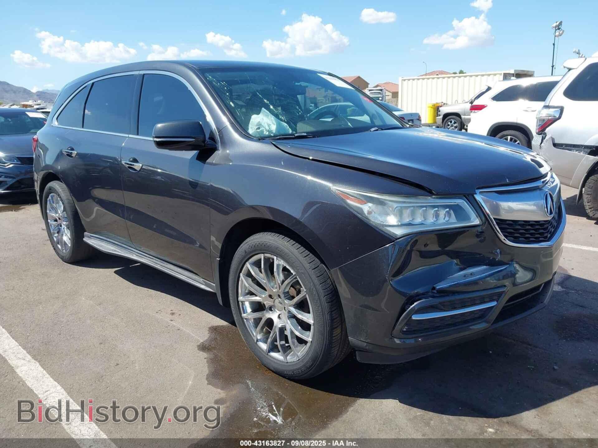 Фотография 5FRYD4H20EB039067 - ACURA MDX 2014