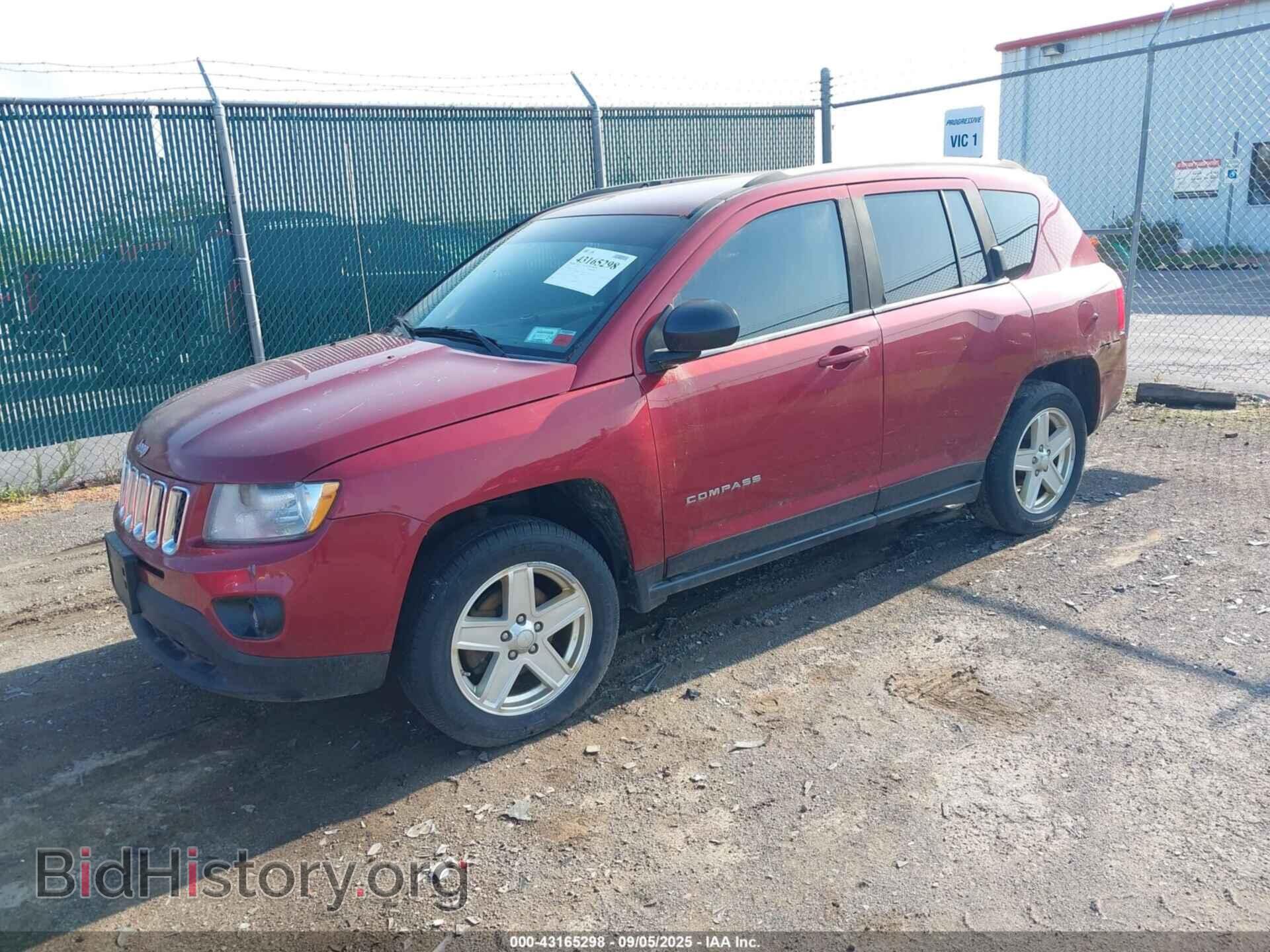 2012 JEEP COMPASS - VIN: 1C4NJDCB5CD538455 - Фото 2