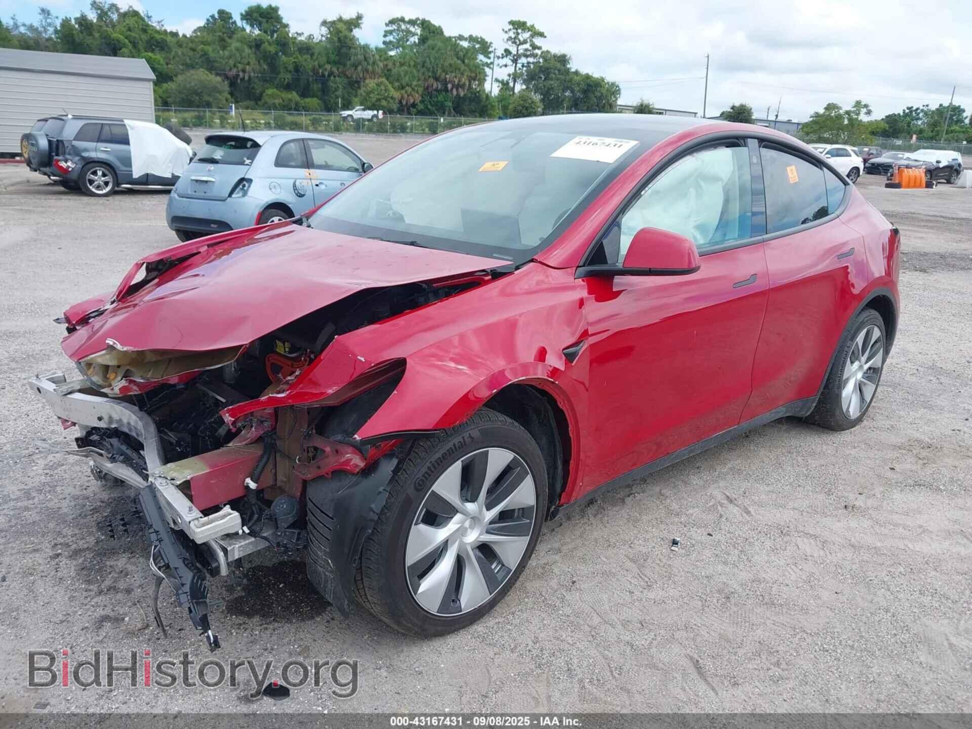 2023 TESLA MODEL Y - VIN: 7SAYGAEE6PF777290 - Photo 2
