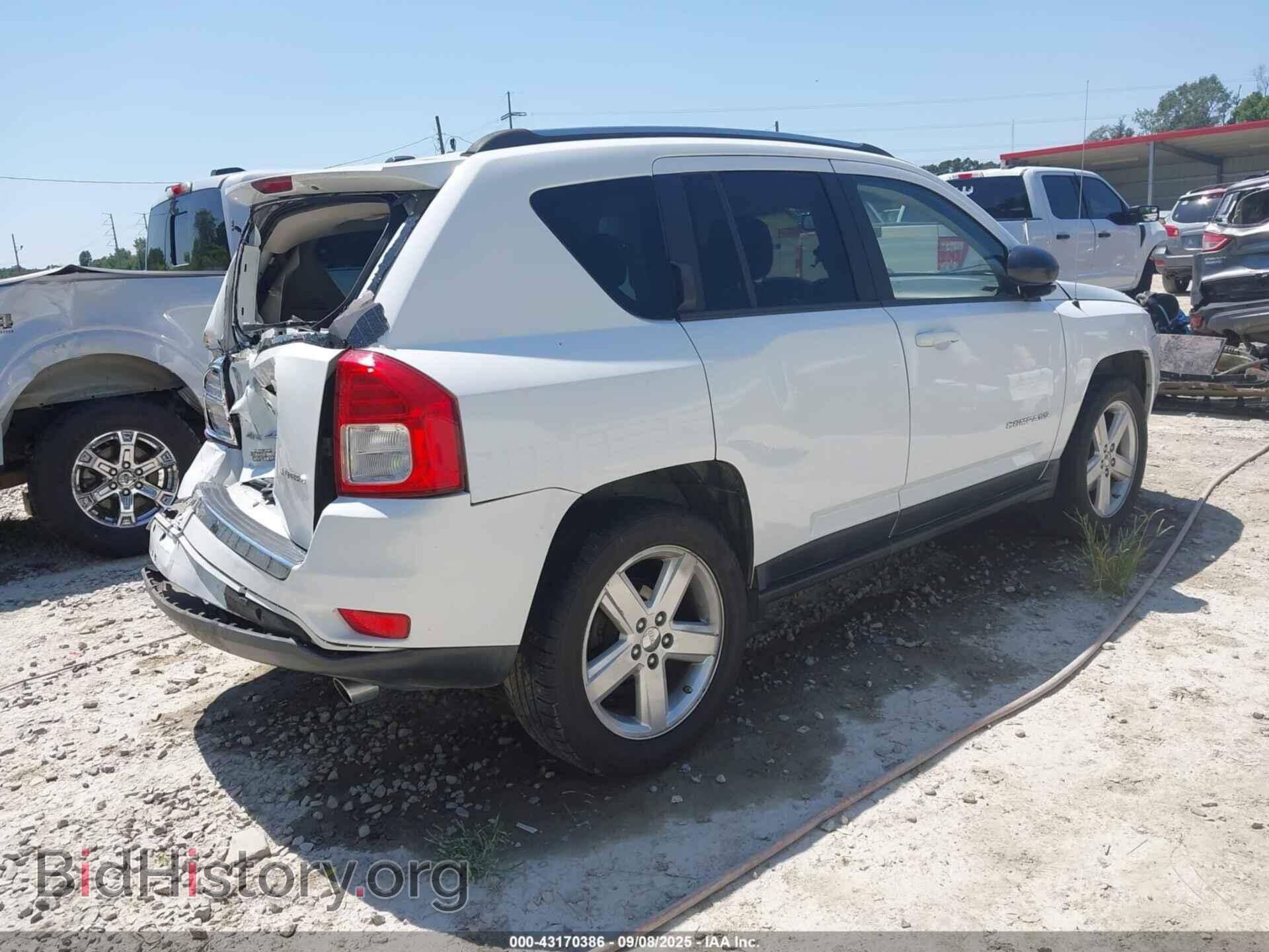 2012 JEEP COMPASS - VIN: 1C4NJDCB1CD564194 - Фото 4