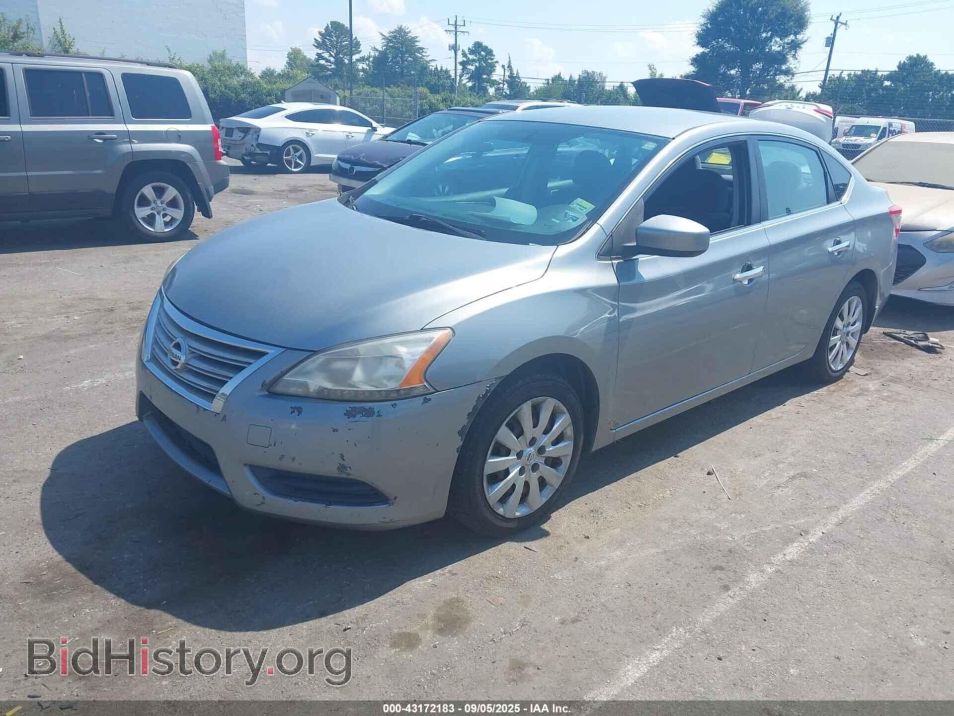 2013 NISSAN SENTRA - VIN: 3N1AB7AP1DL620600 - Фото 2