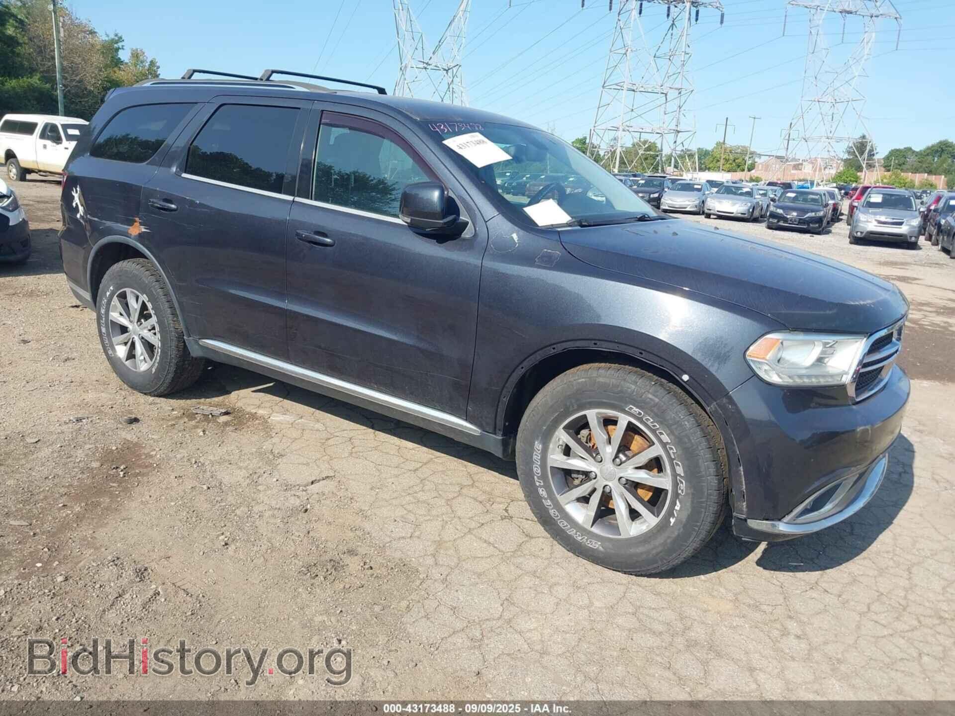 Photo 1C4RDJDG3GC424659 - DODGE DURANGO 2016