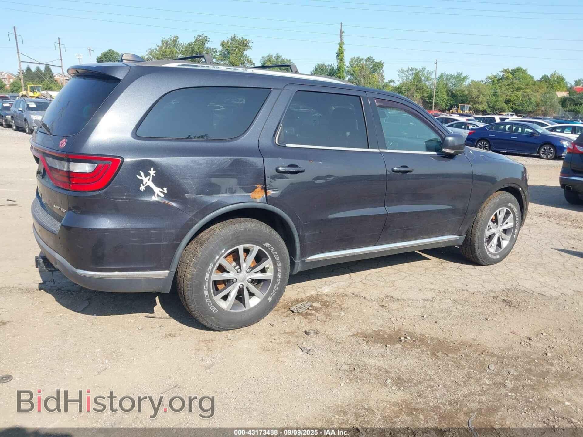 2016 DODGE DURANGO - VIN: 1C4RDJDG3GC424659 - Фото 4