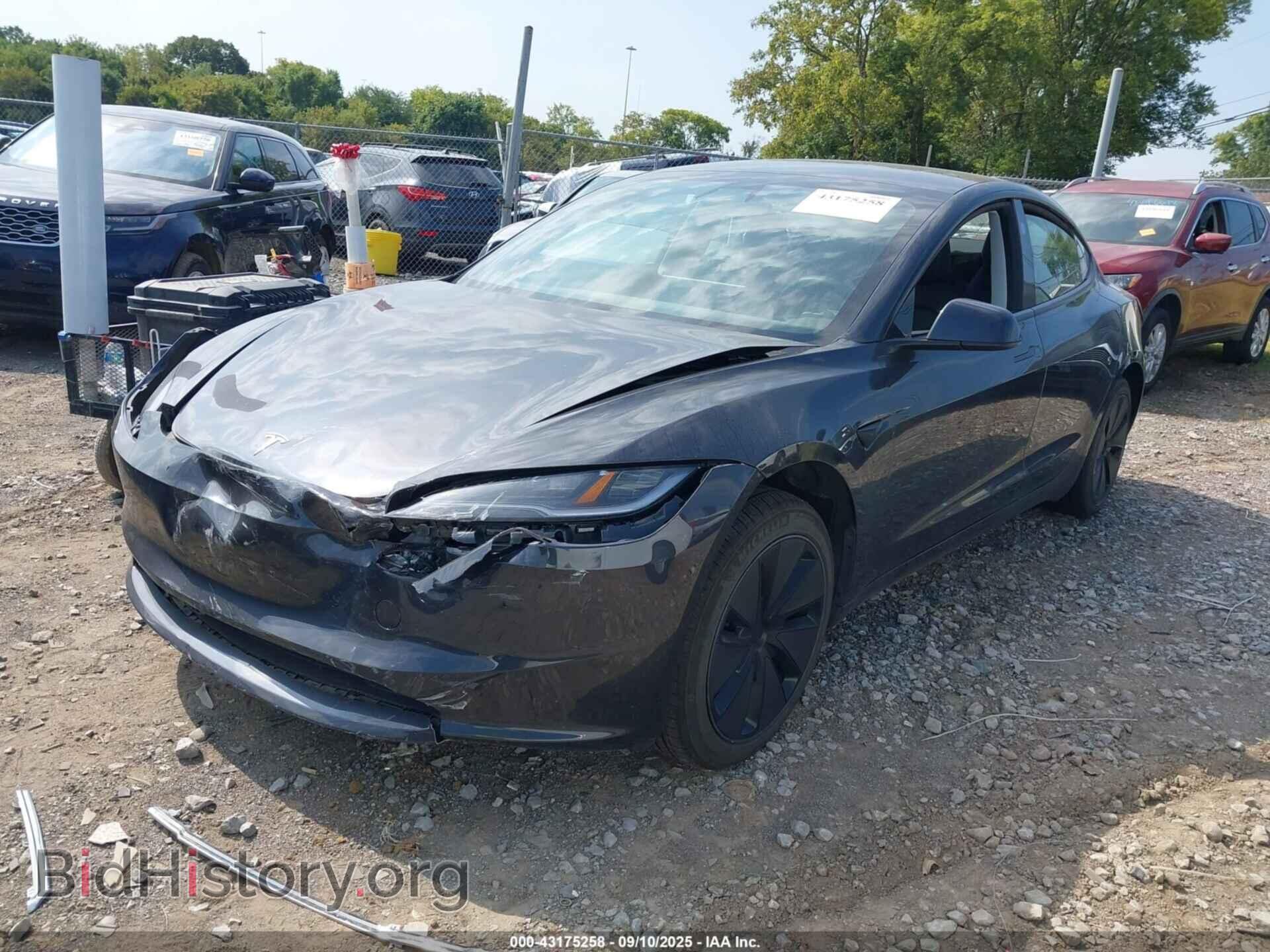 2025 TESLA MODEL 3 - VIN: 5YJ3E1EA0SF888503 - Фото 2