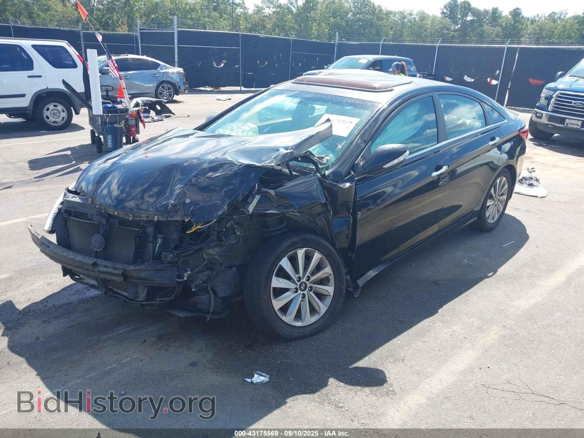 2011 HYUNDAI SONATA - VIN: 5NPEC4ACXBH141337 - Фото 2