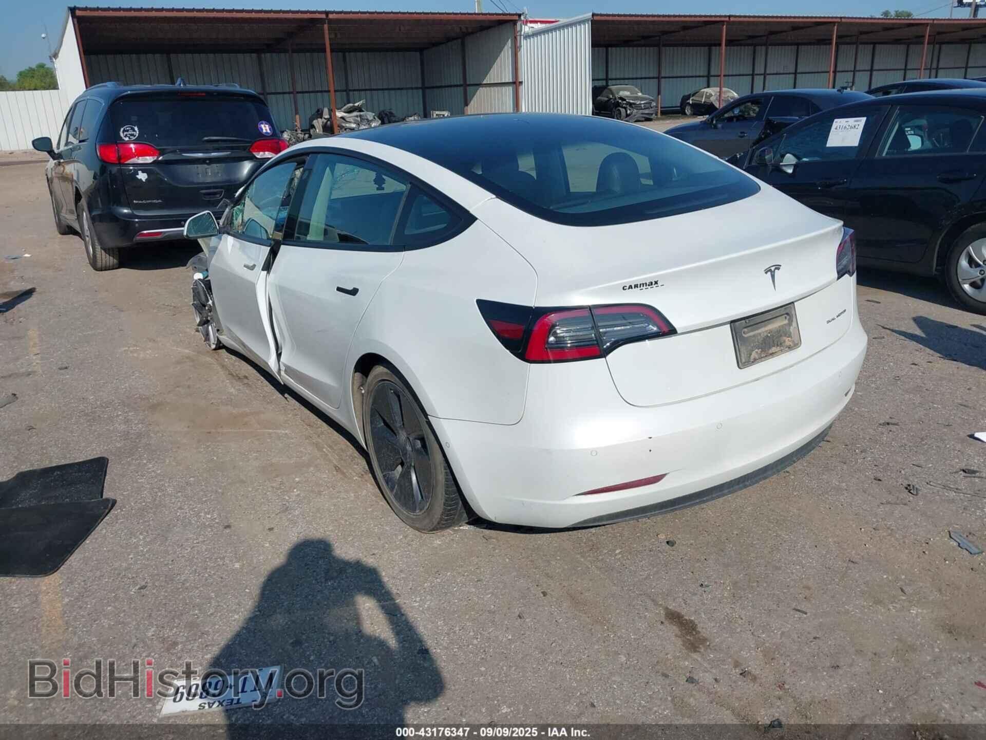 2021 TESLA MODEL 3 - VIN: 5YJ3E1EB9MF869573 - Фото 3