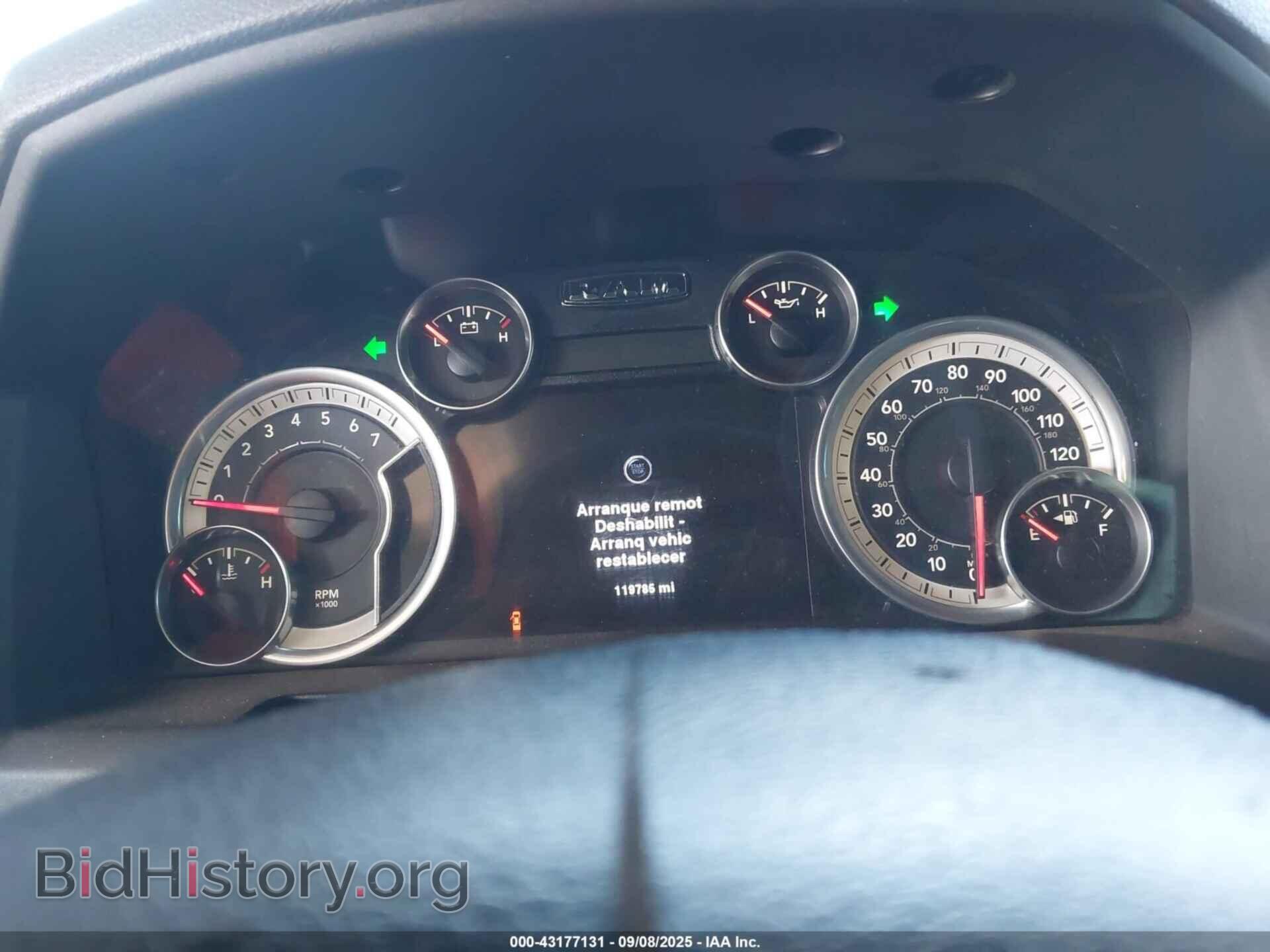 2014 RAM 1500 - VIN: 1C6RR6LT7ES160109 - Фото 7