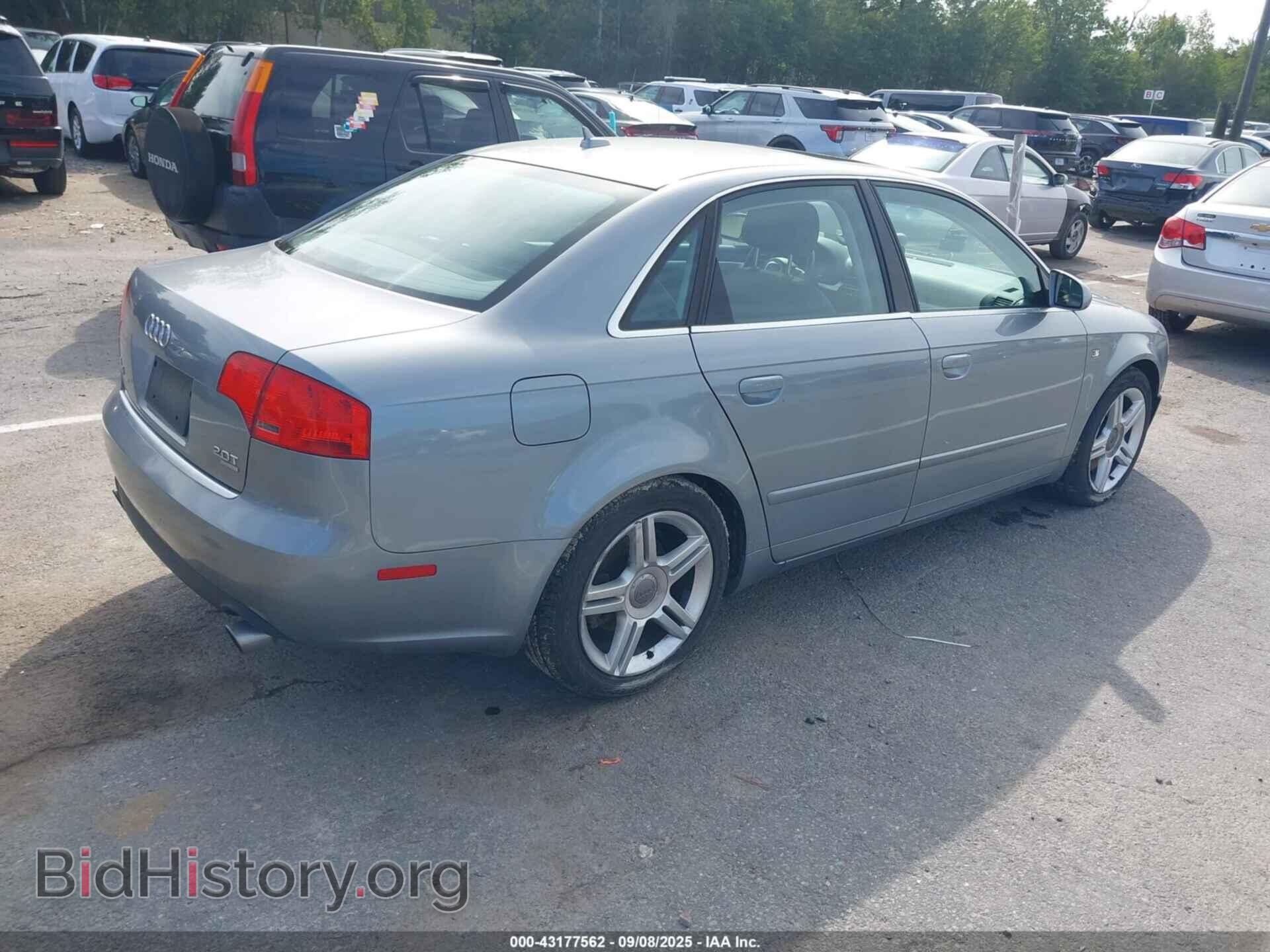 2007 AUDI A4 - VIN: WAUDF78E87A124933 - Фото 4