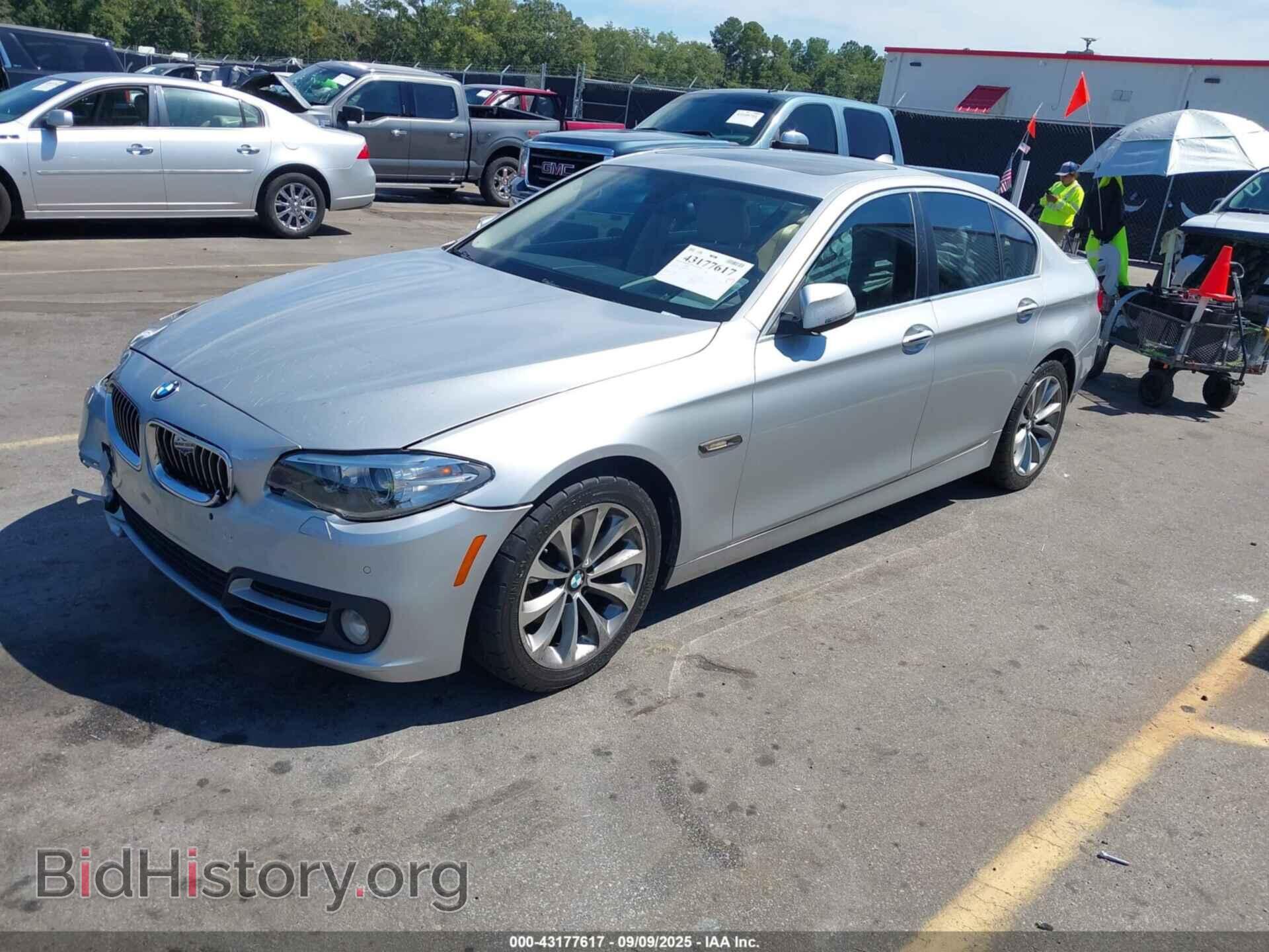 2015 BMW 528I - VIN: WBA5A7C56FD624760 - Фото 2