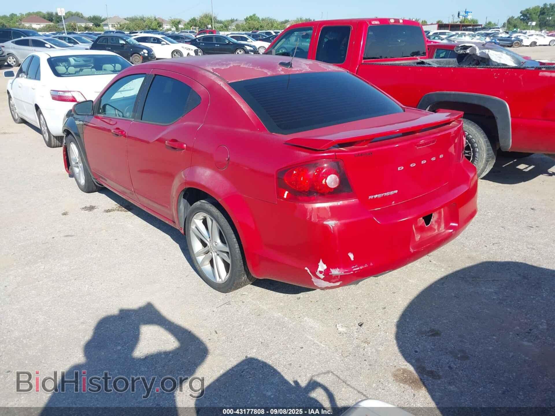 2012 DODGE AVENGER - VIN: 1C3CDZEG3CN309999 - Фото 3