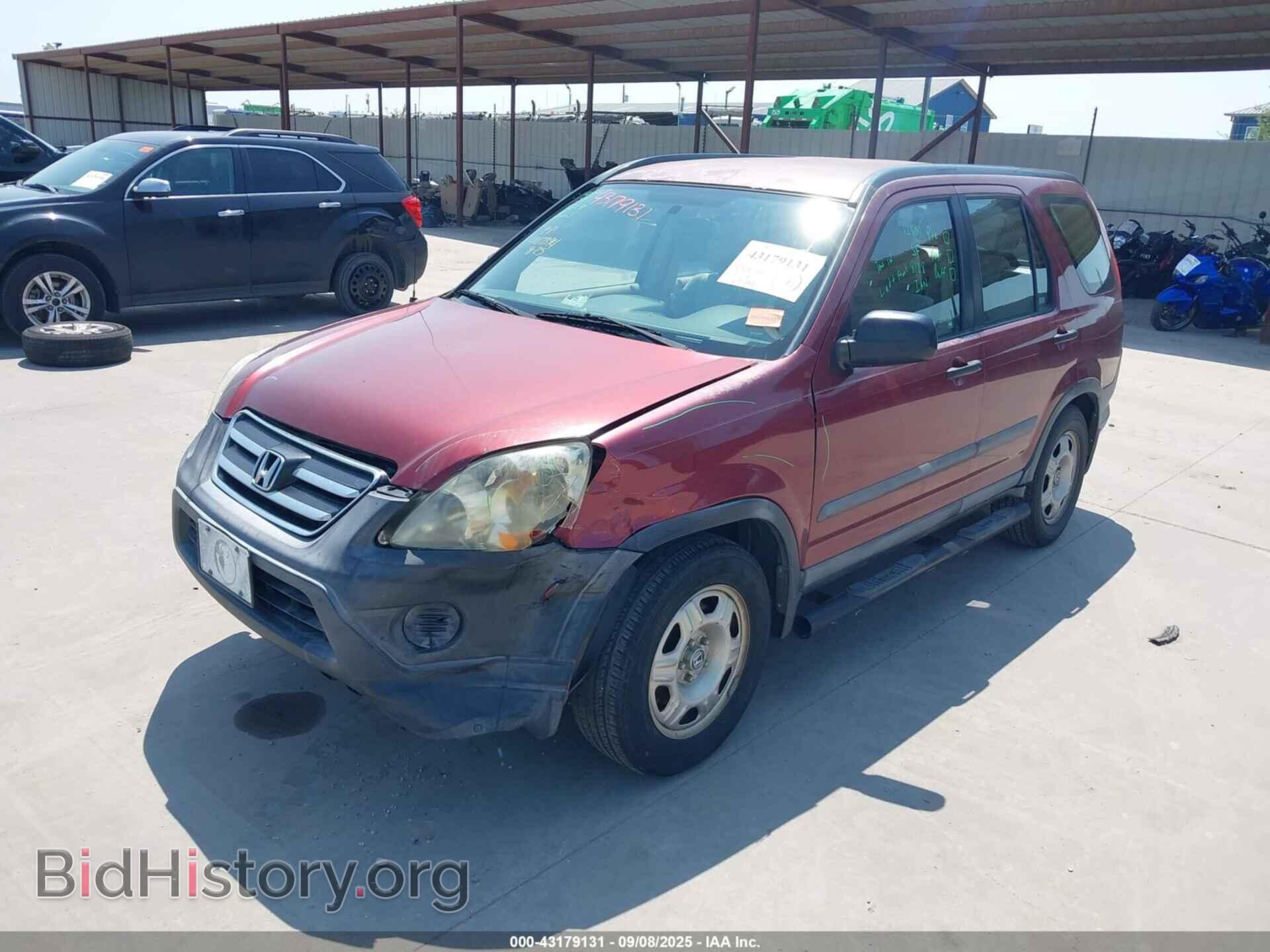 2006 HONDA CR-V - VIN: SHSRD68596U408174 - Фото 2